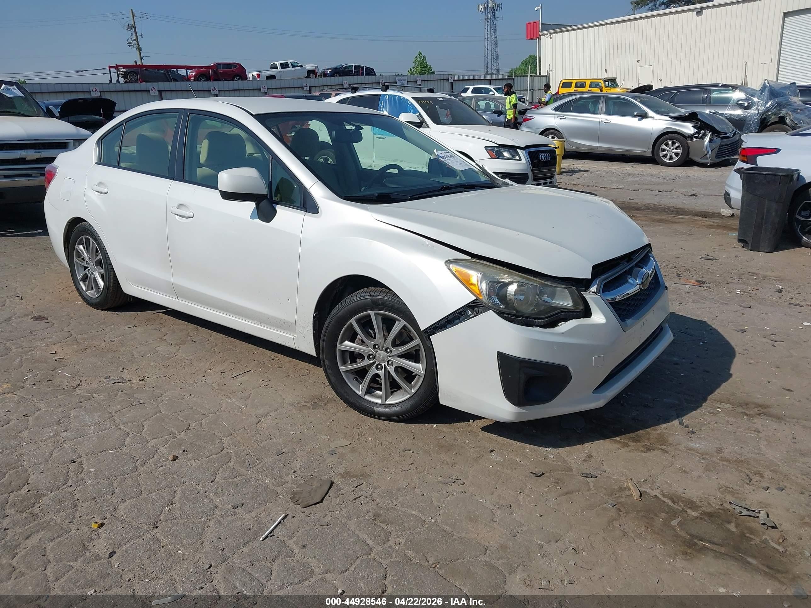 2014 Subaru Impreza Premium, VIN JF1GJAC63EH013955 — Front end