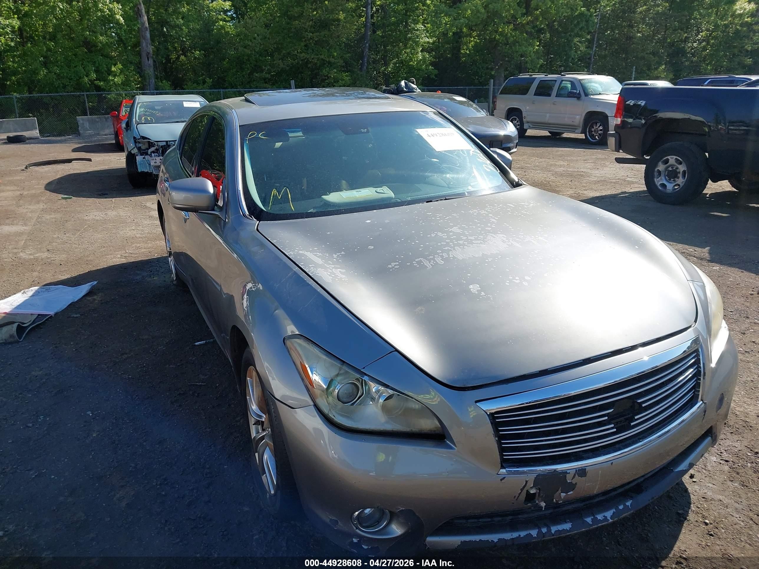 2014 Infiniti Q70, VIN JN1BY1AR9EM320215 — После угона