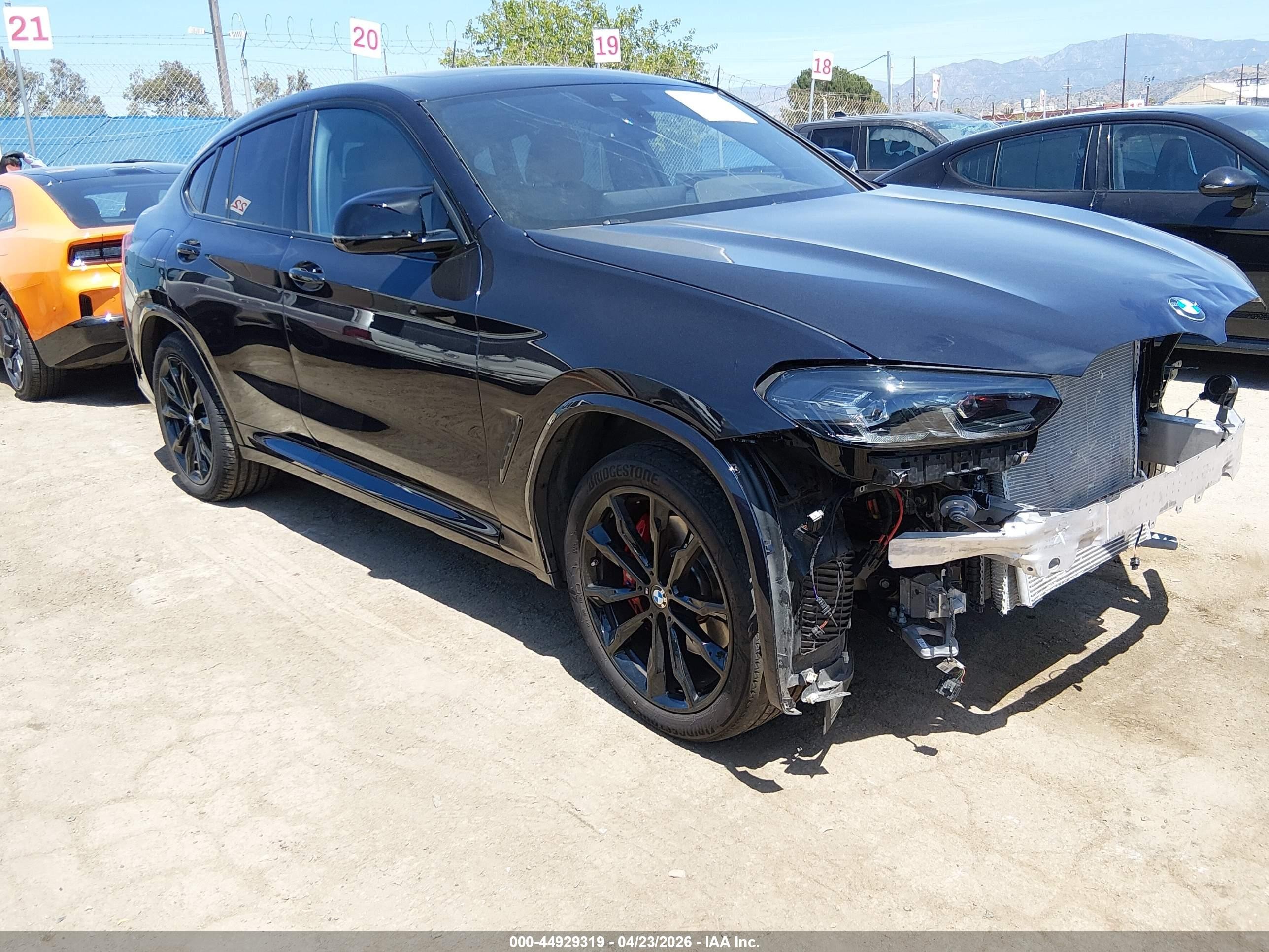 2024 BMW X4 M40i, VIN 5UX43DT06R9U71380 — Front end