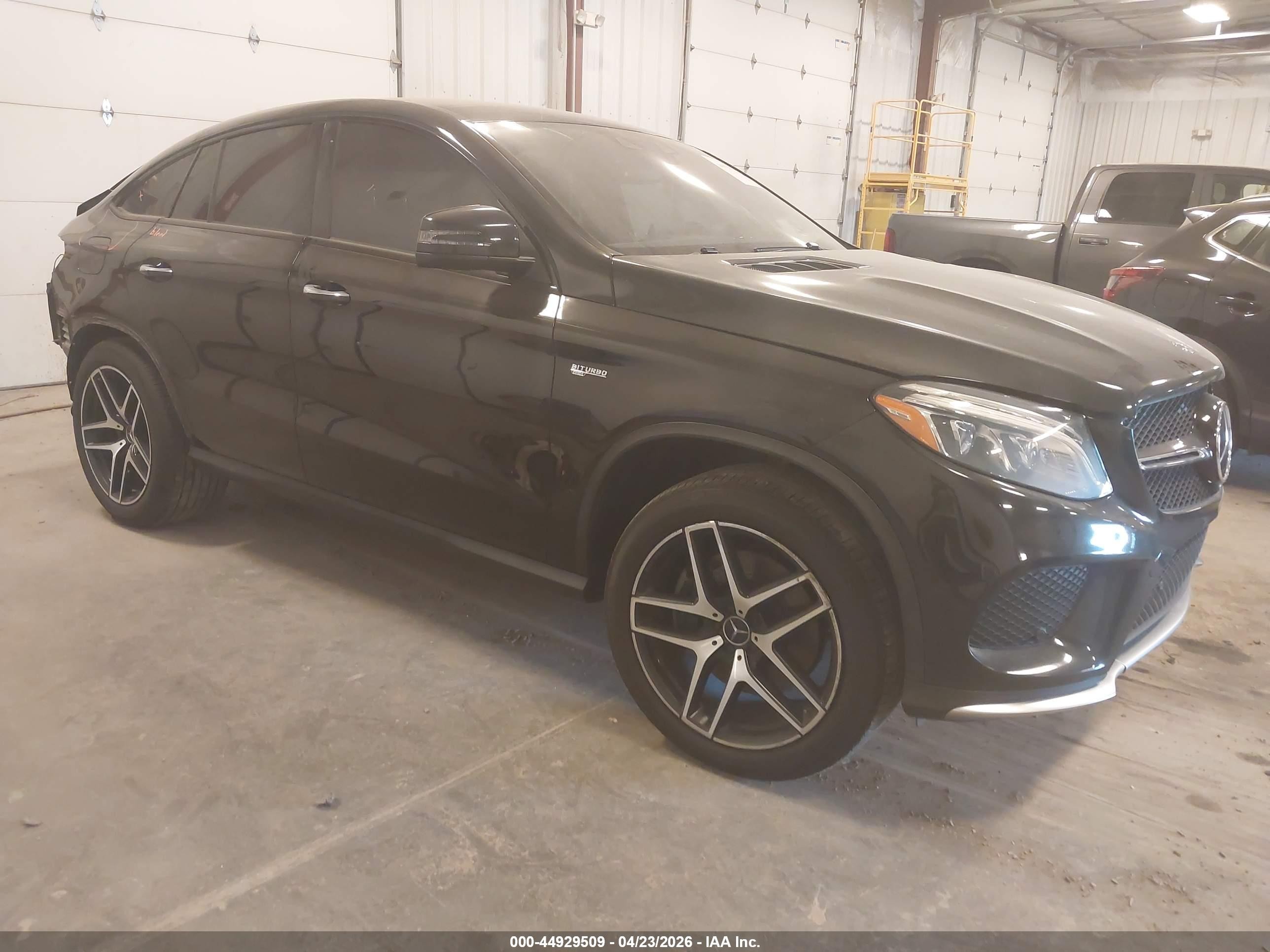 2018 Mercedes-Benz GLE 43 AMG, VIN 4JGED6EB5JA104417 — Rear end