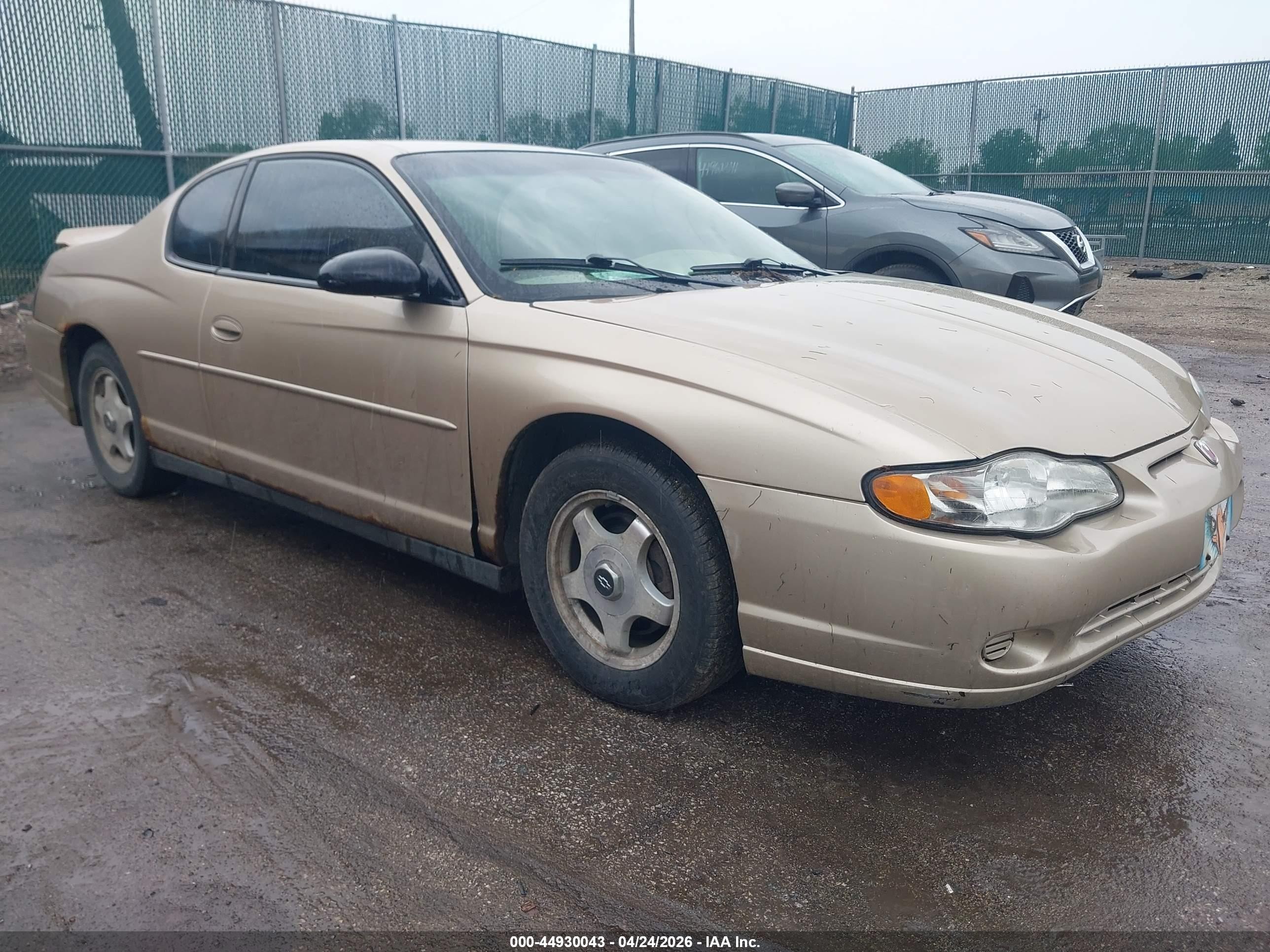 2004 Chevrolet Monte Carlo LS, VIN 2G1WW12E549183388 — Normal wear