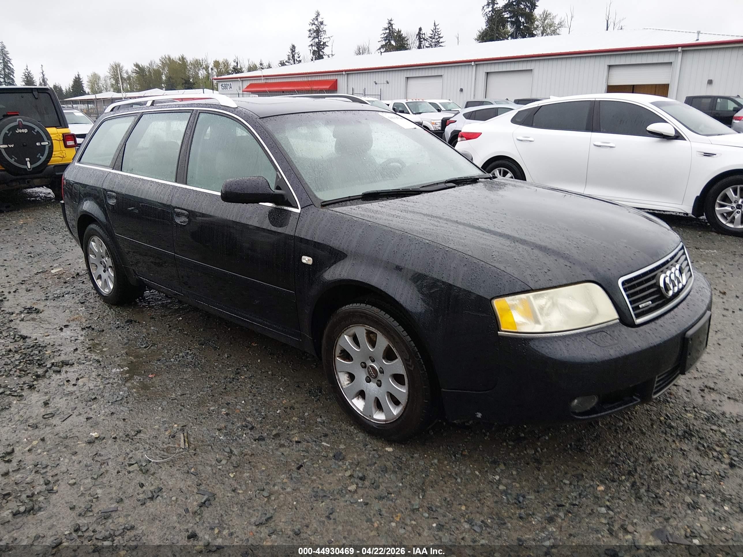2002 Audi A6, VIN WAUVT64BX2N134299 — Зад