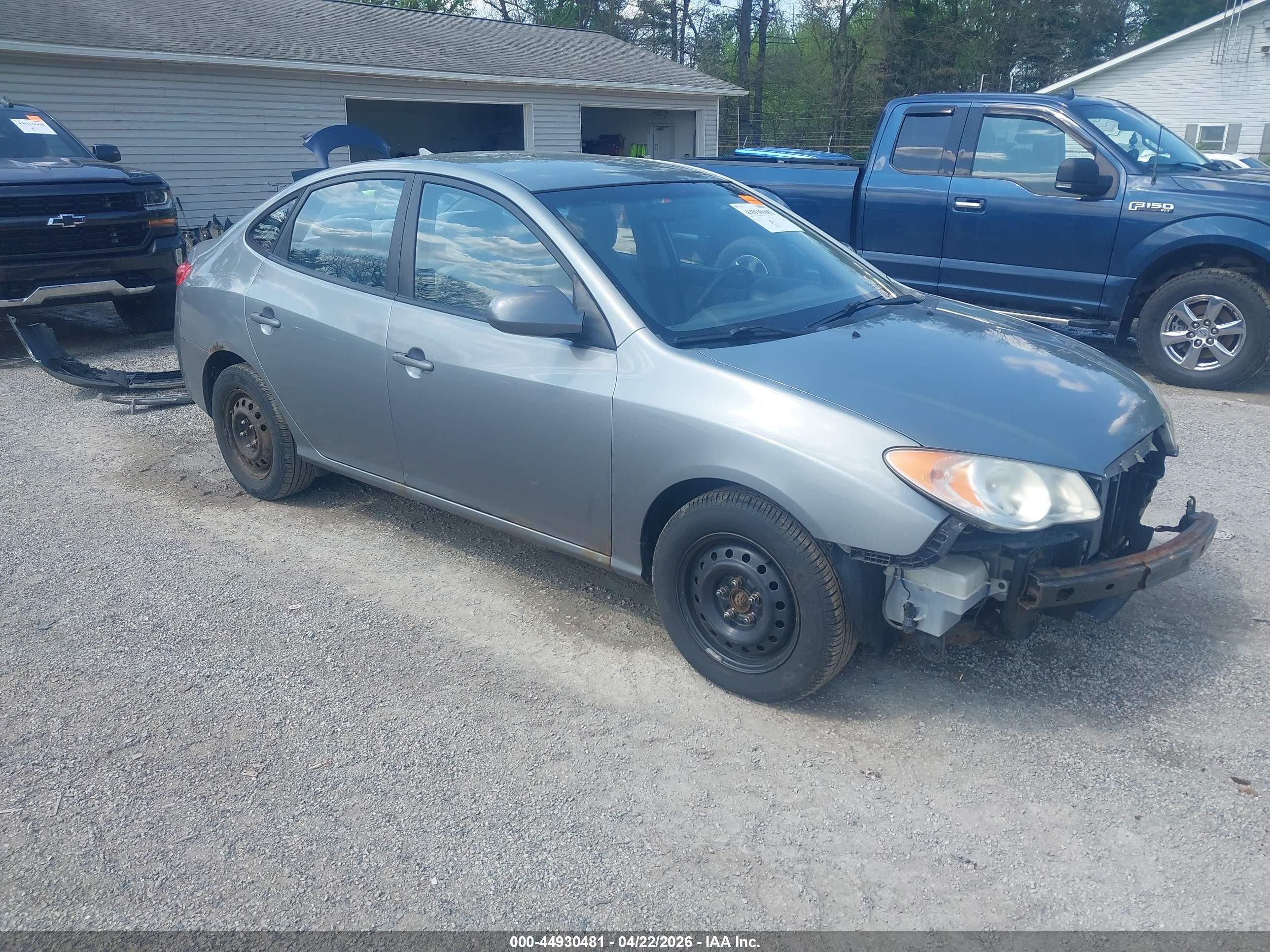 2010 Hyundai Elantra GLS, VIN KMHDU4AD6AU161733 — Front end