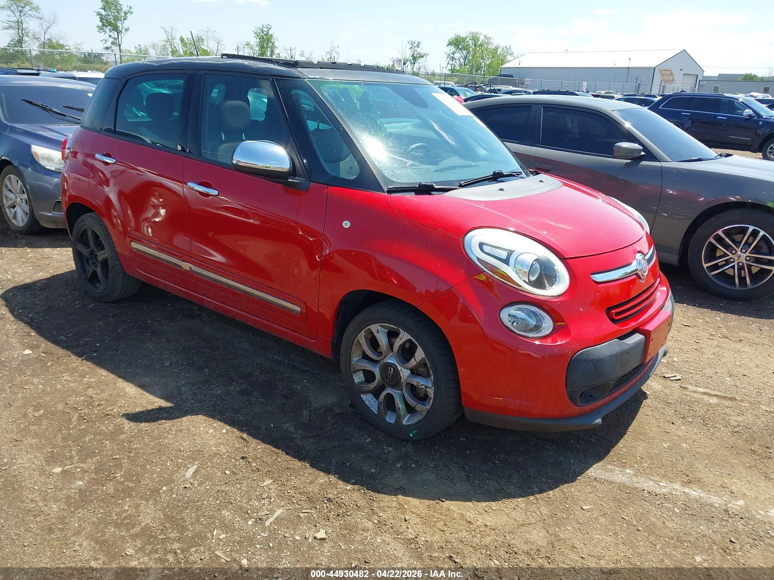 2014 FIAT 500L Lounge, VIN ZFBCFACH4EZ015755 — Vandalism