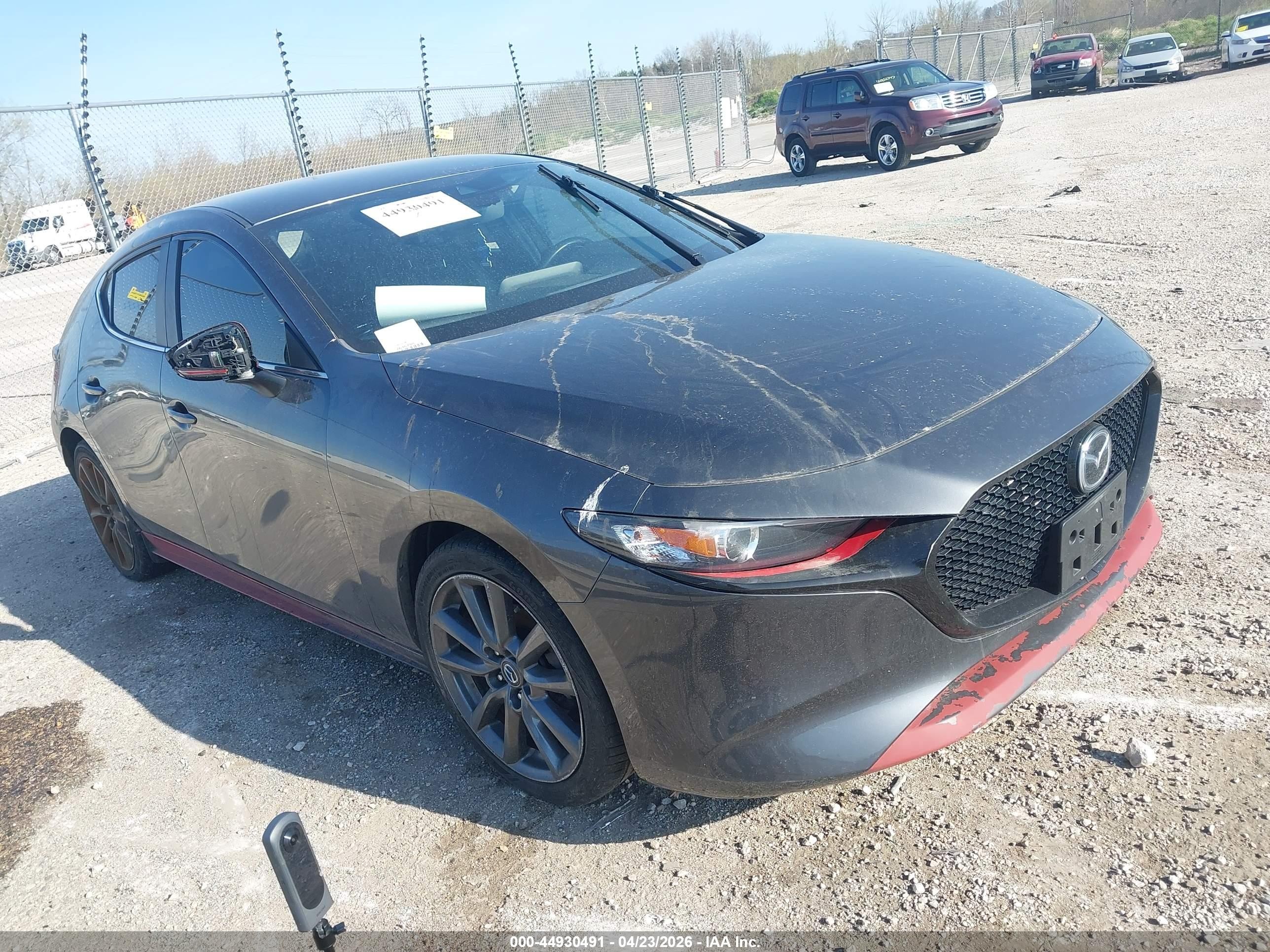 2020 Mazda 3, VIN JM1BPALM6L1165655 — Theft recovery