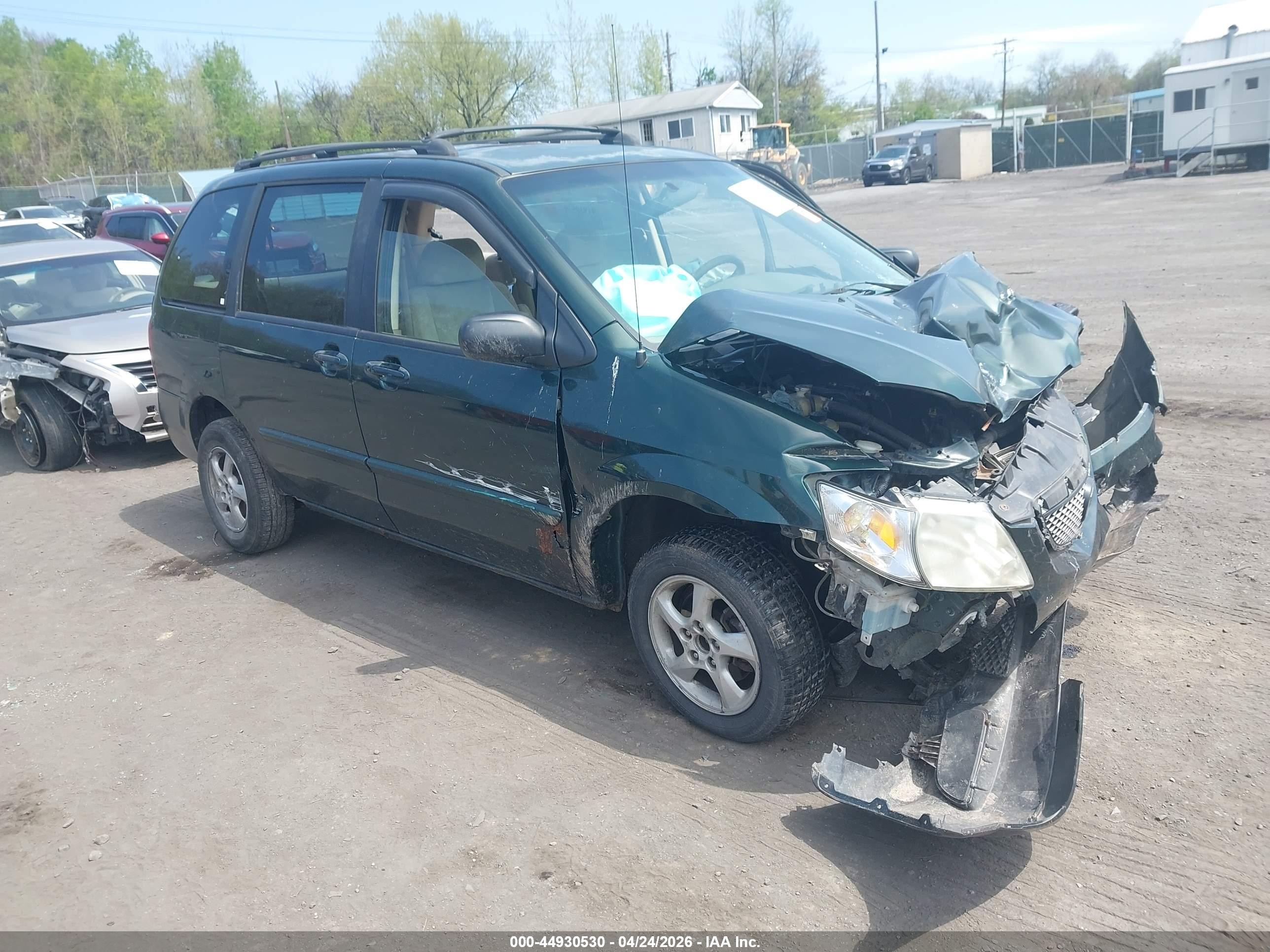 2002 Mazda MPV LX, VIN JM3LW28A420318556 — All over