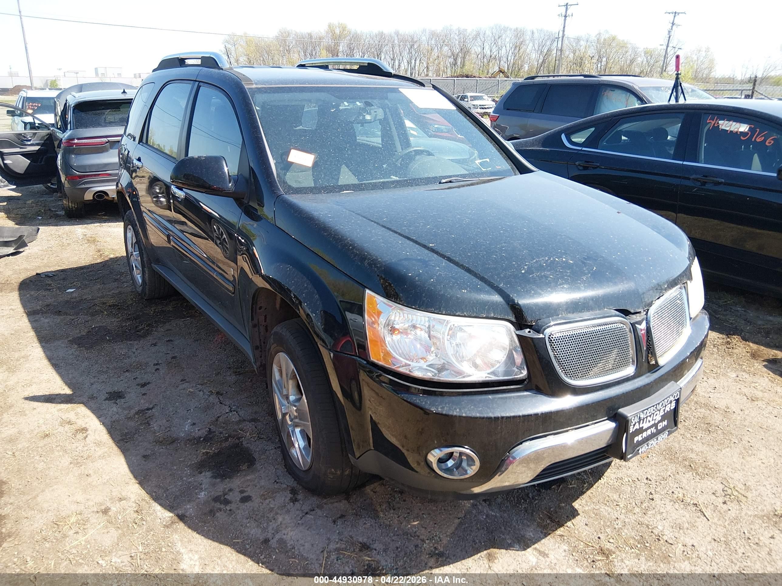 2009 Pontiac Torrent, VIN 2CKDL33FX96235755 — Front end