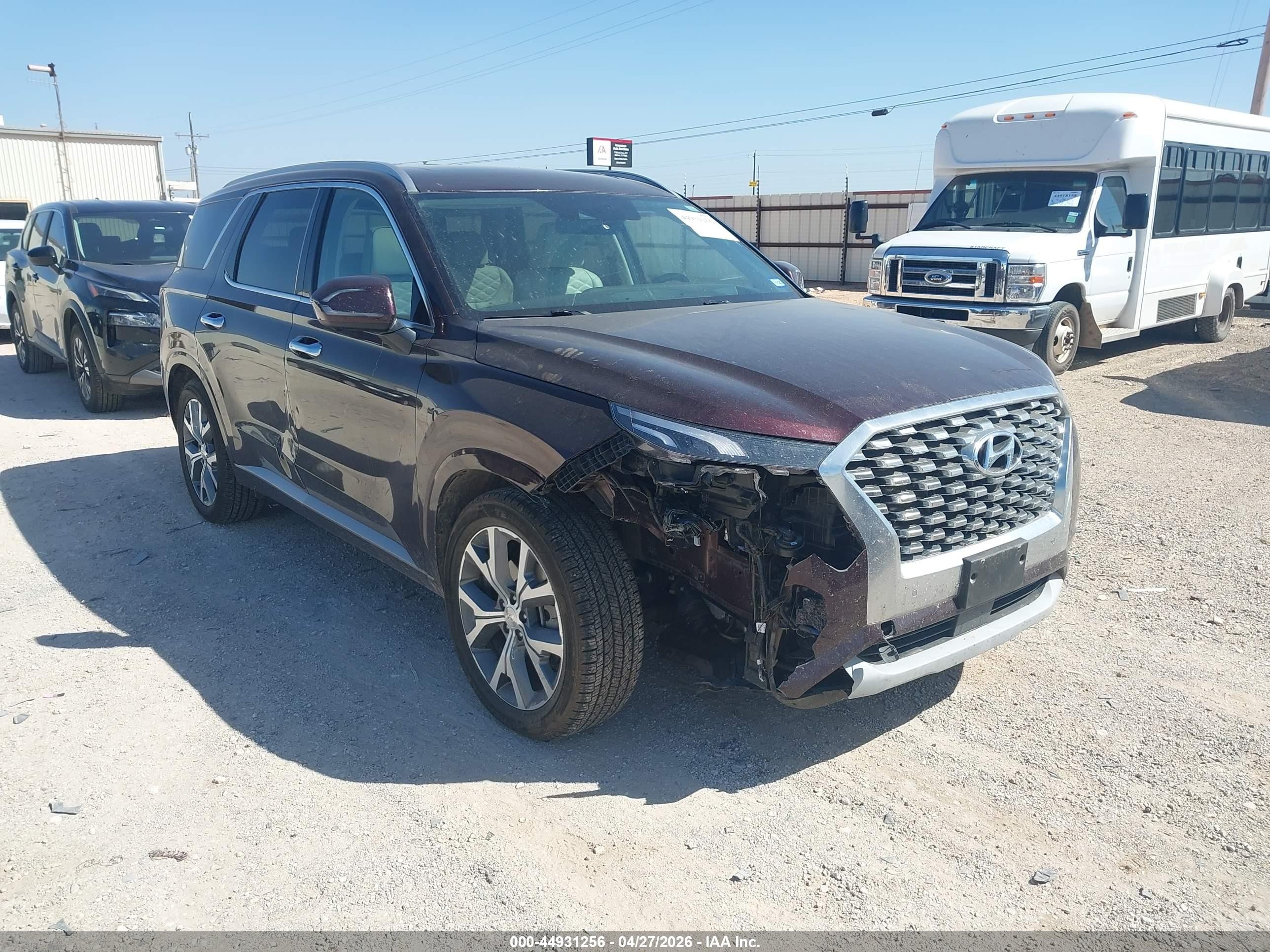 2022 Hyundai Palisade Limited, VIN KM8R54HEXNU365720 — Front end