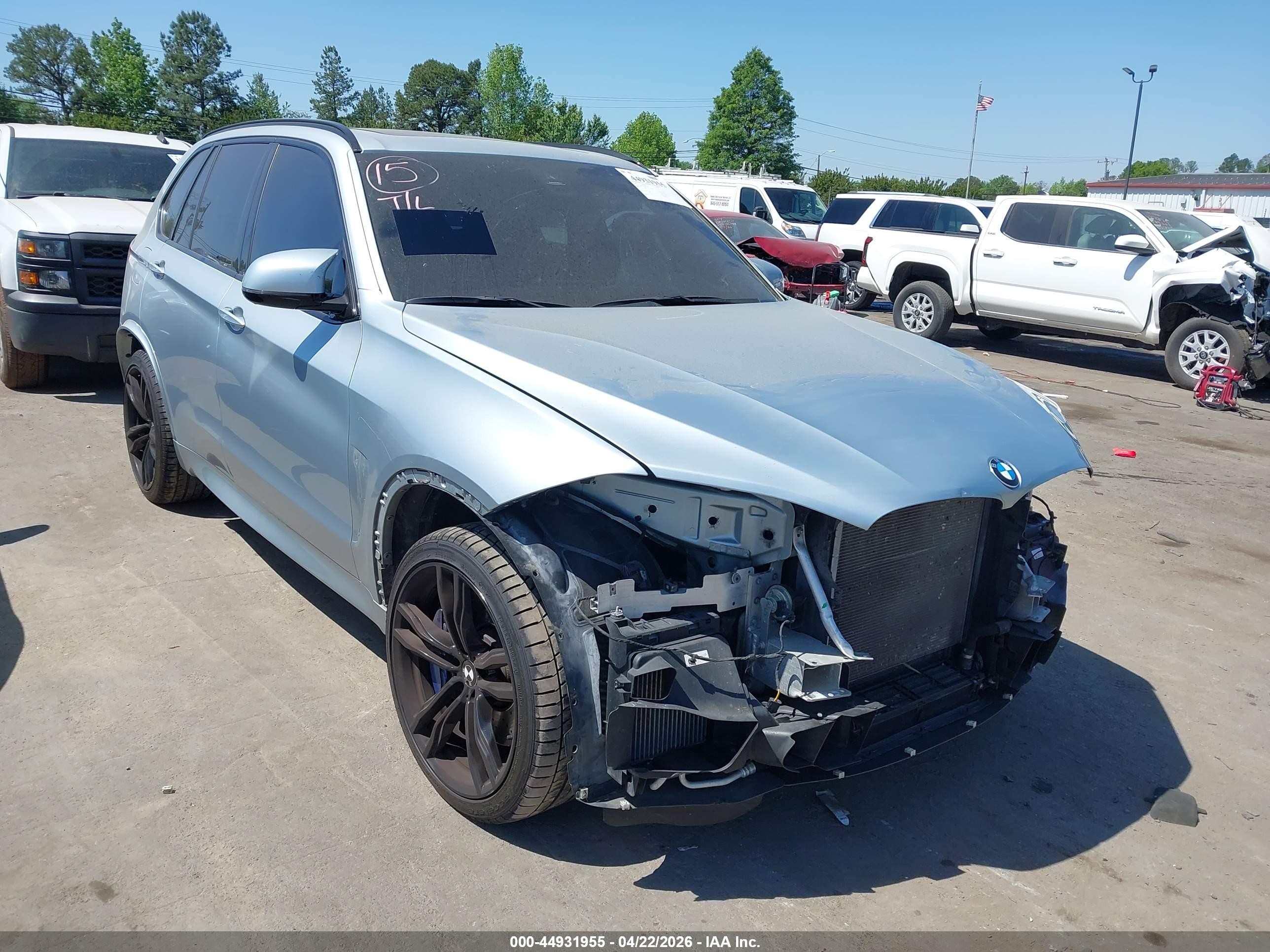 2015 BMW X5 M, VIN 5YMKT6C55F0C89020 — Front end