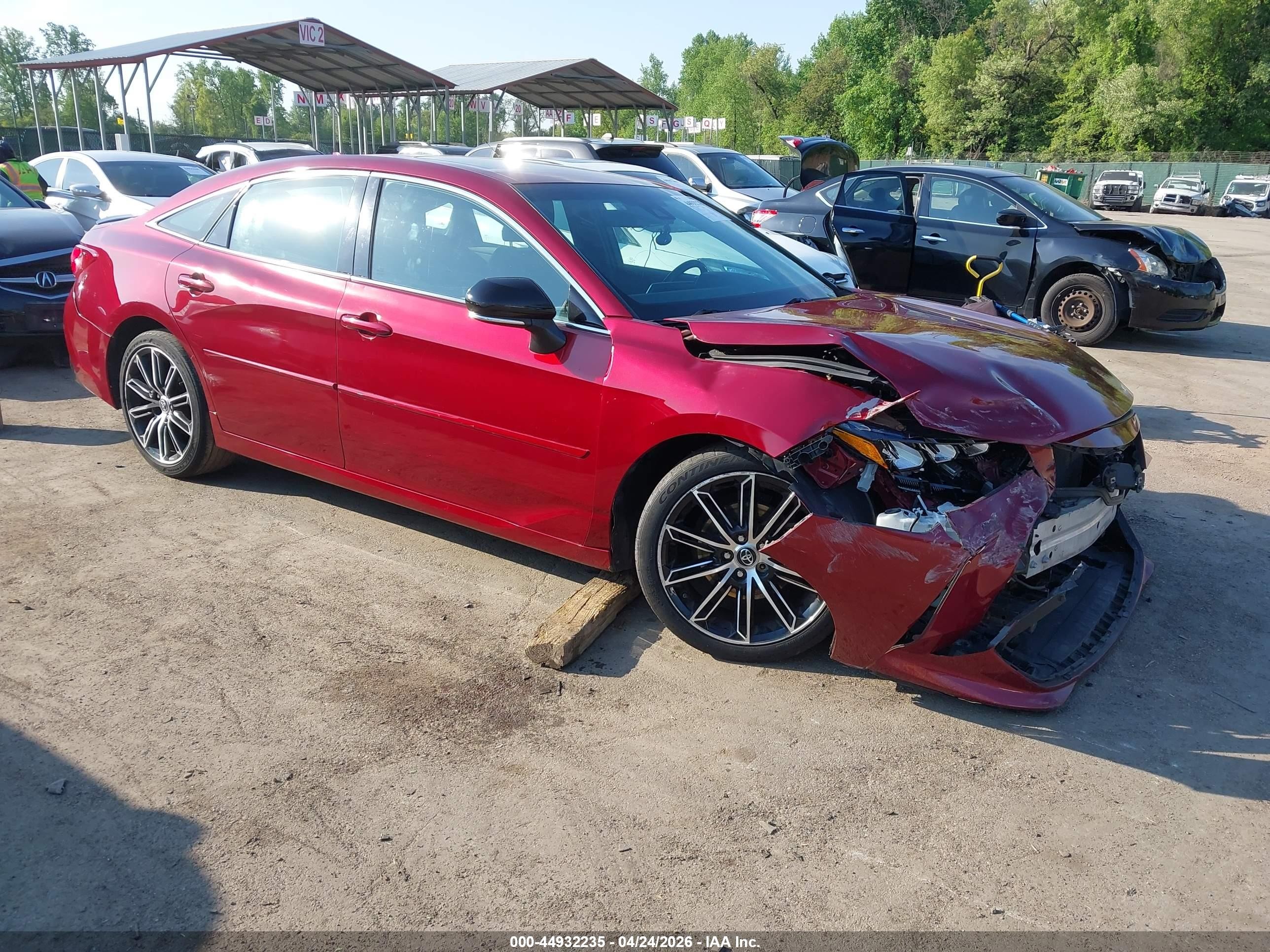 2019 Toyota Avalon Limited, VIN 4T1BZ1FBXKU033317 — Front end