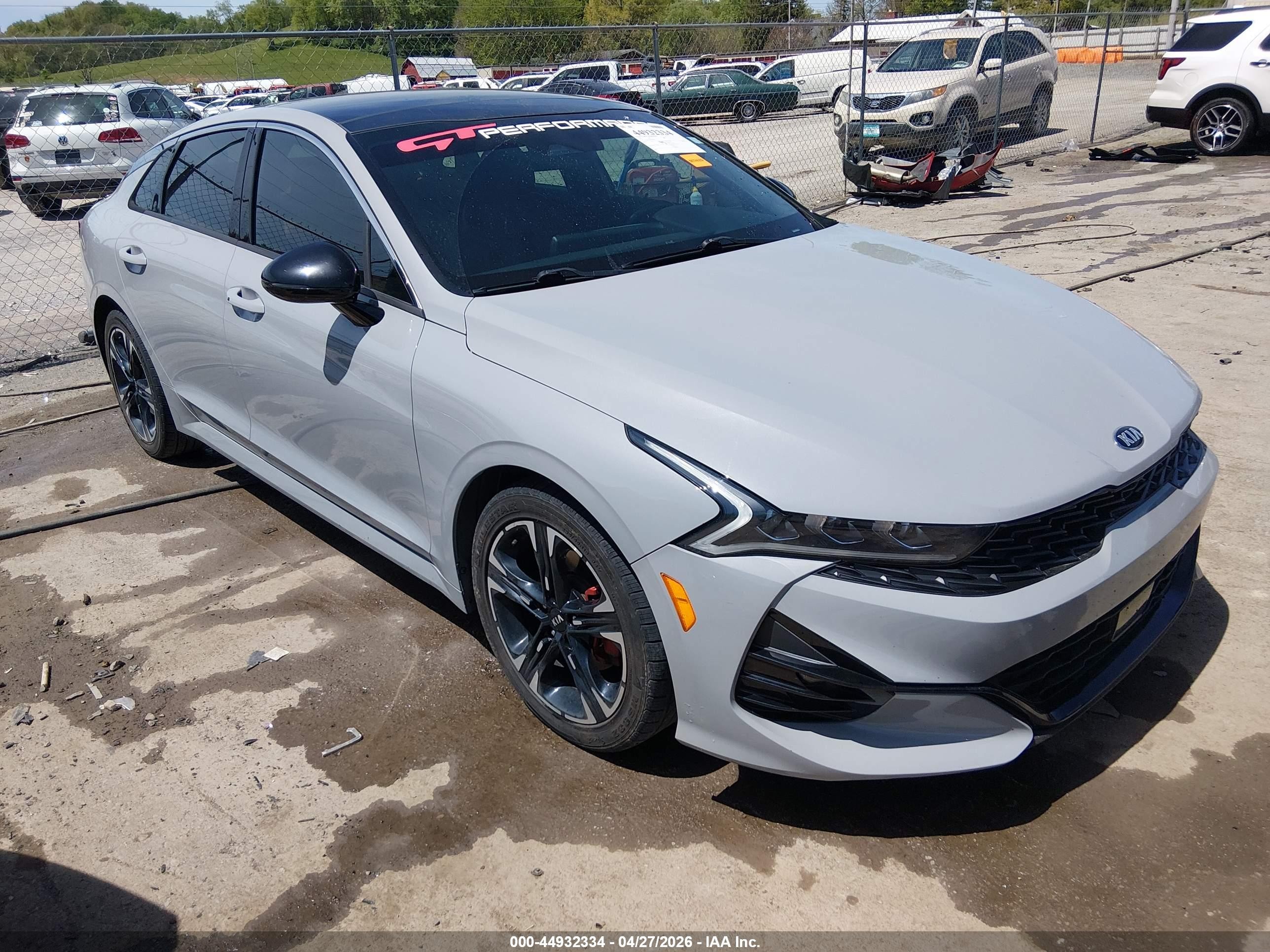 2021 Kia K5 GT-Line, VIN 5XXG64J28MG048340 — Hail