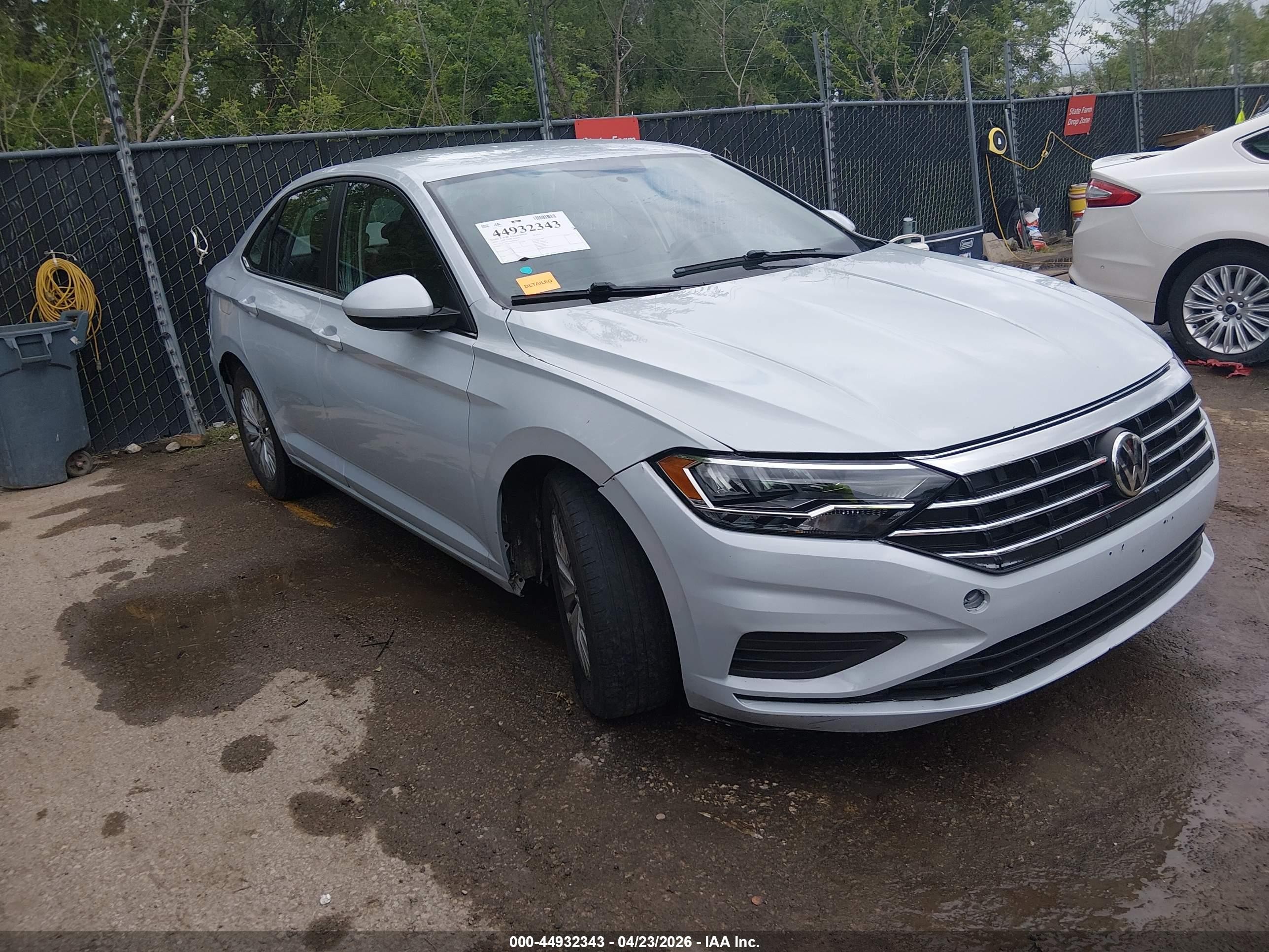 2019 Volkswagen Jetta S, VIN 3VWC57BU0KM091677 — Fresh water flood