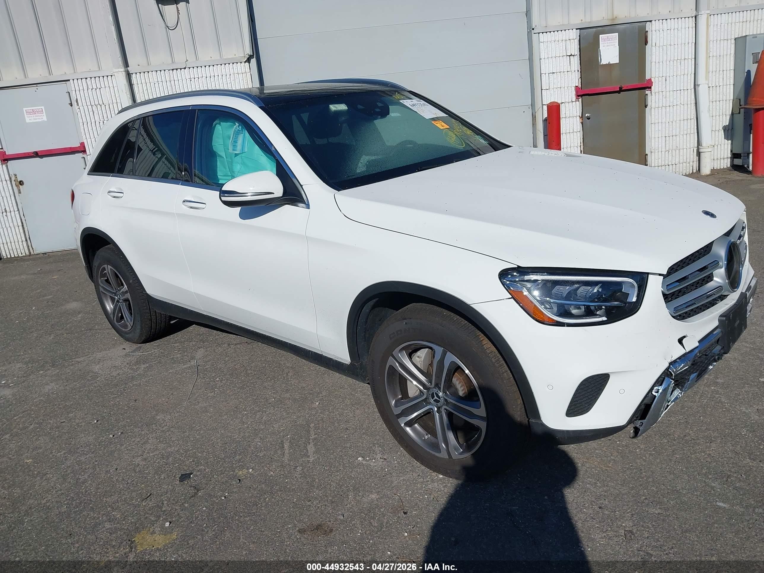 2021 Mercedes-Benz GLC 300, VIN W1N0G8EB1MF992567 — Biohazard / chemical