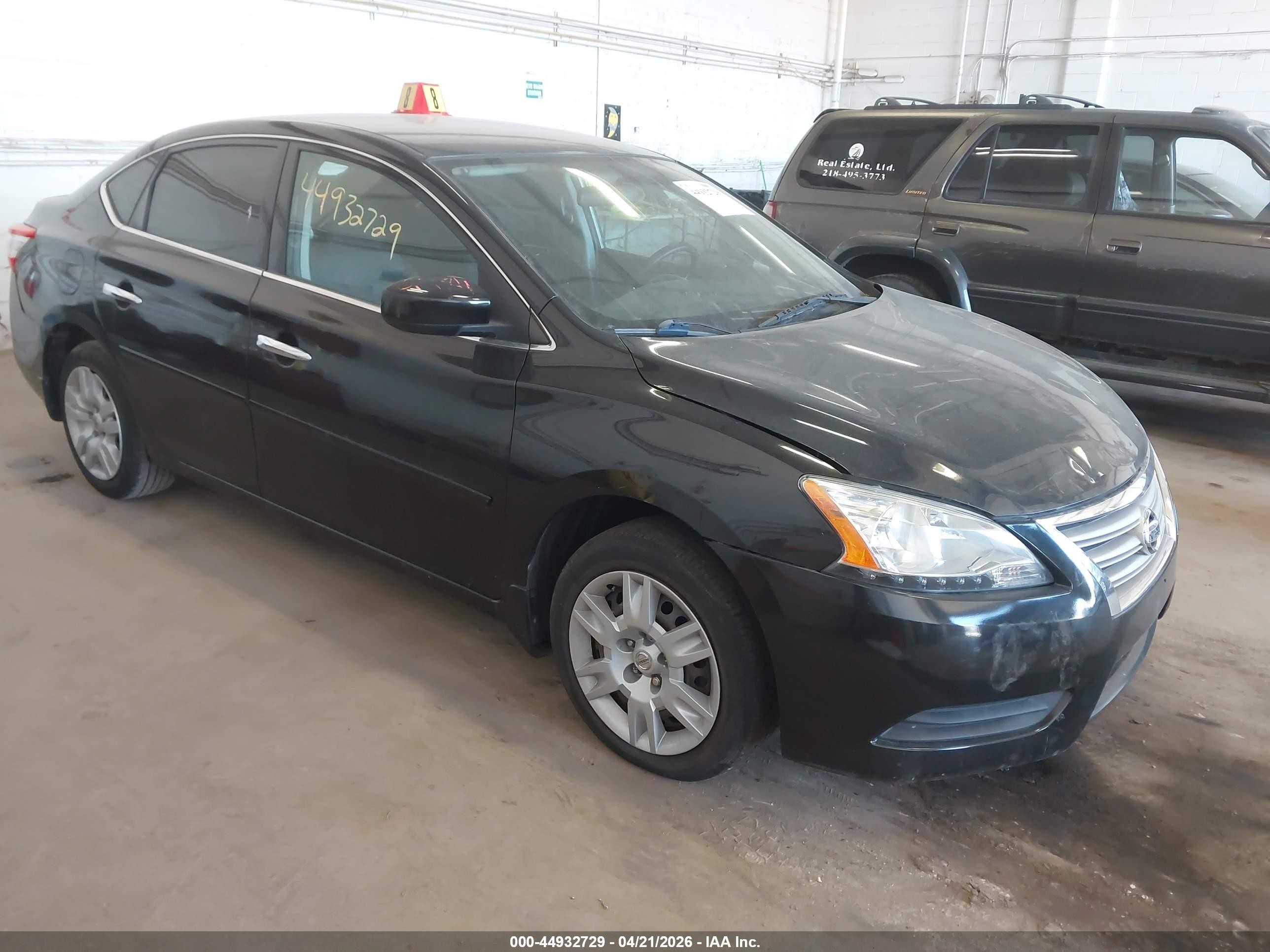 2015 Nissan Sentra SV, VIN 3N1AB7AP0FY274156 — Side