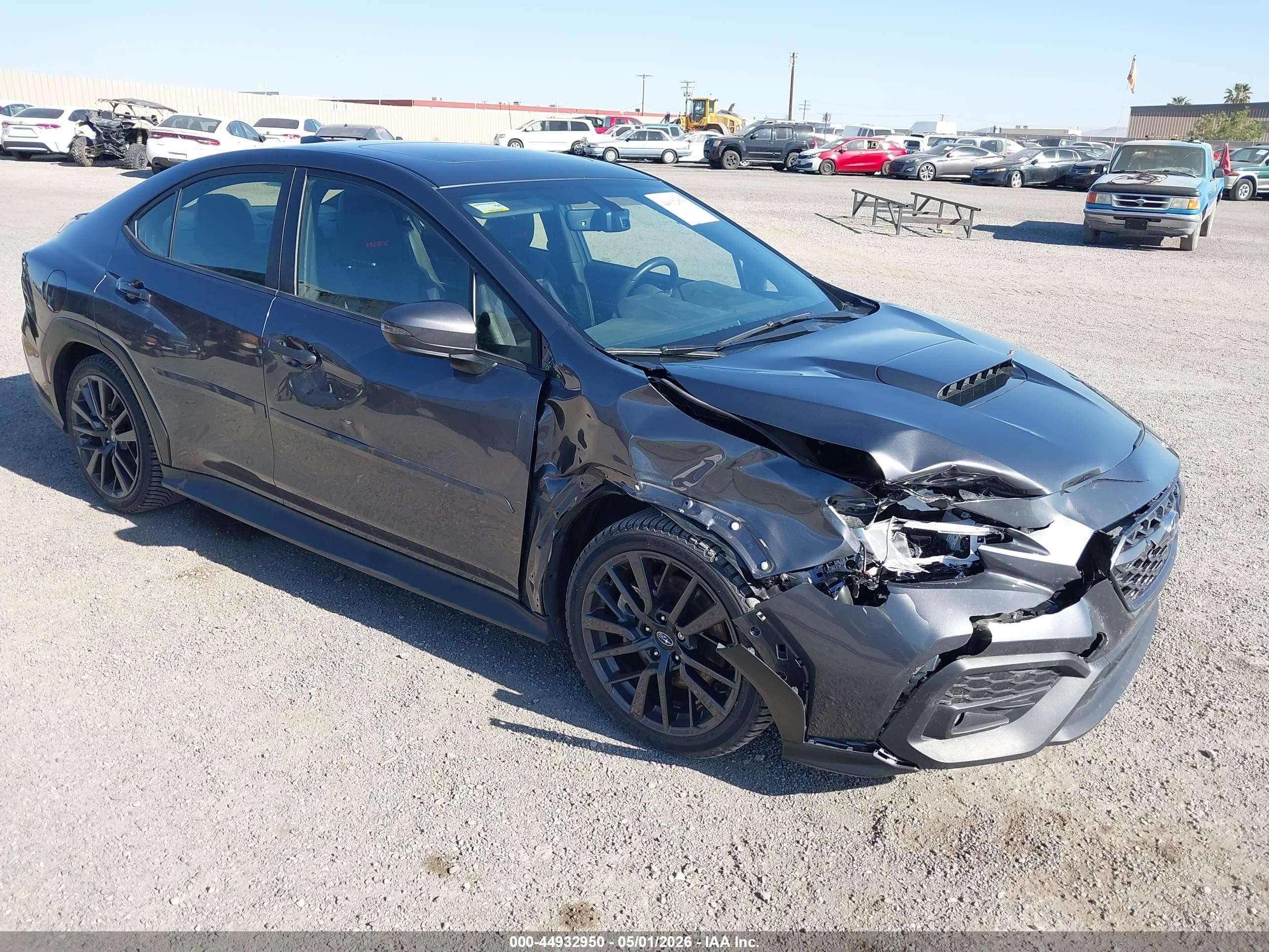 2023 Subaru WRX Limited, VIN JF1VBAL6XP9808132 — Front end