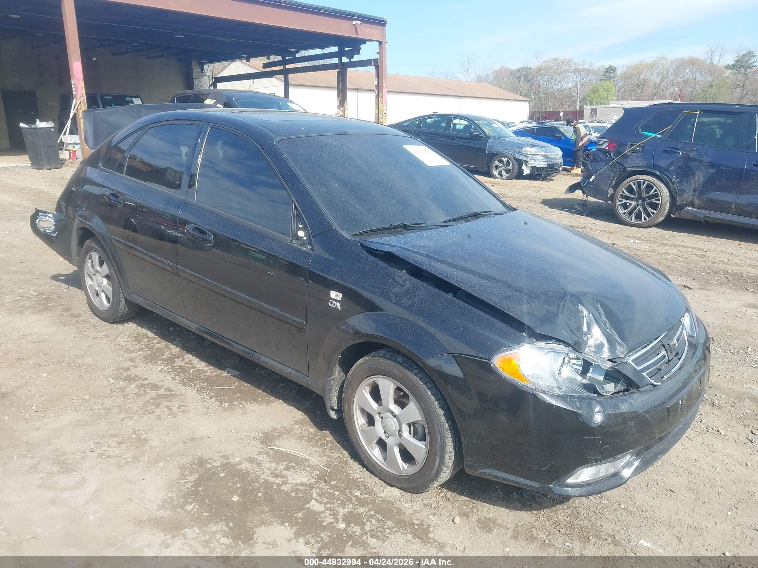 2006 Suzuki Forenza, VIN KL5JD56ZX6K393276 — Зад