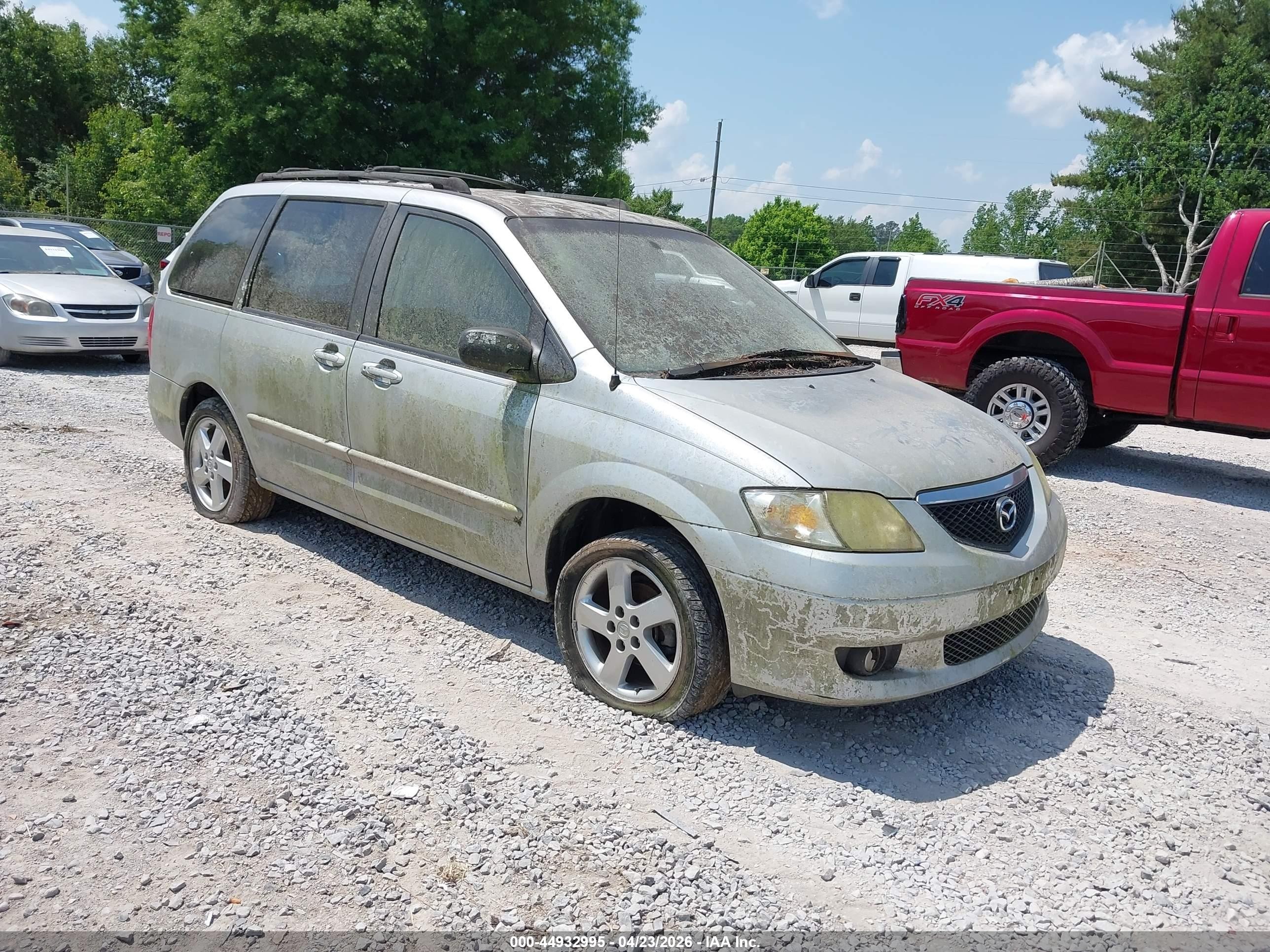 2002 Mazda MPV LX, VIN JM3LW28J520307615 — Normal wear
