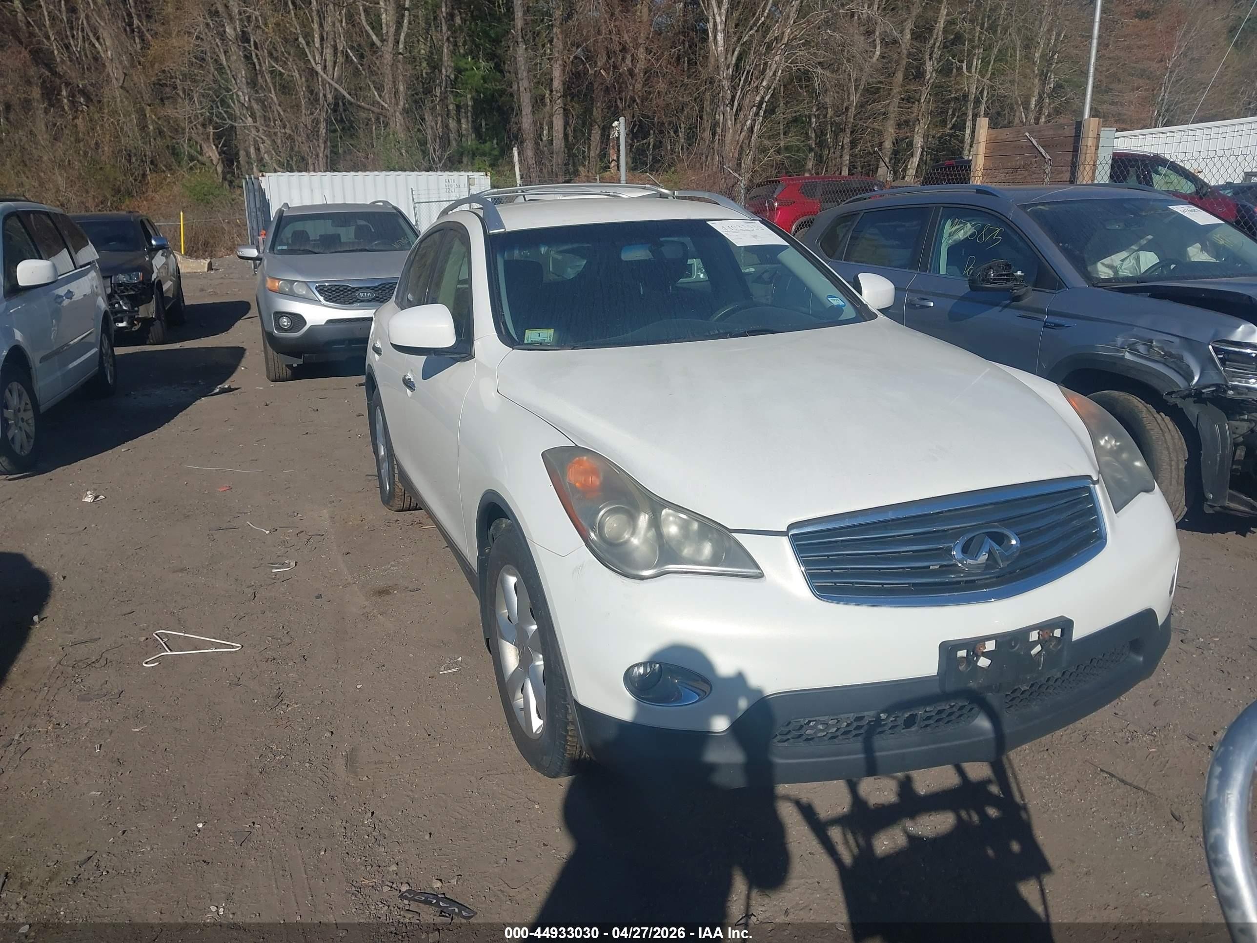 2009 Infiniti EX Journey, VIN JNKAJ09F79M951857 — Front end