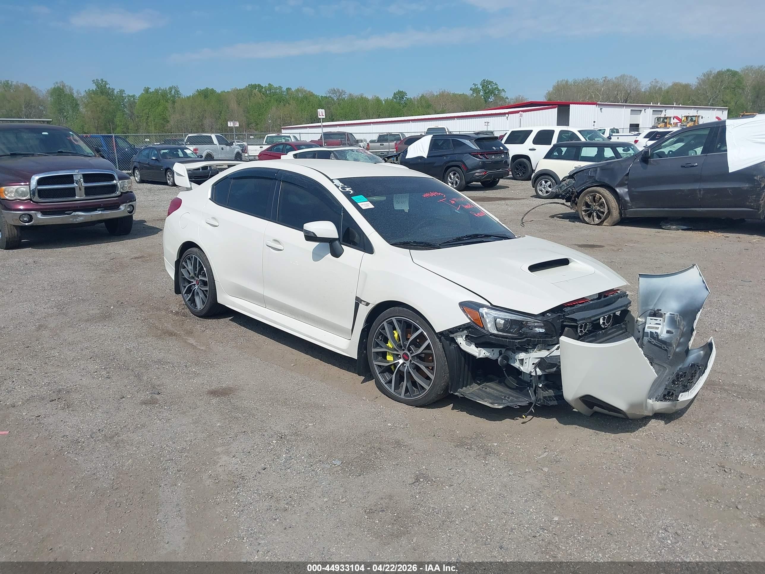 2020 Subaru WRX STI, VIN JF1VA2S6XL9832337 — Front end