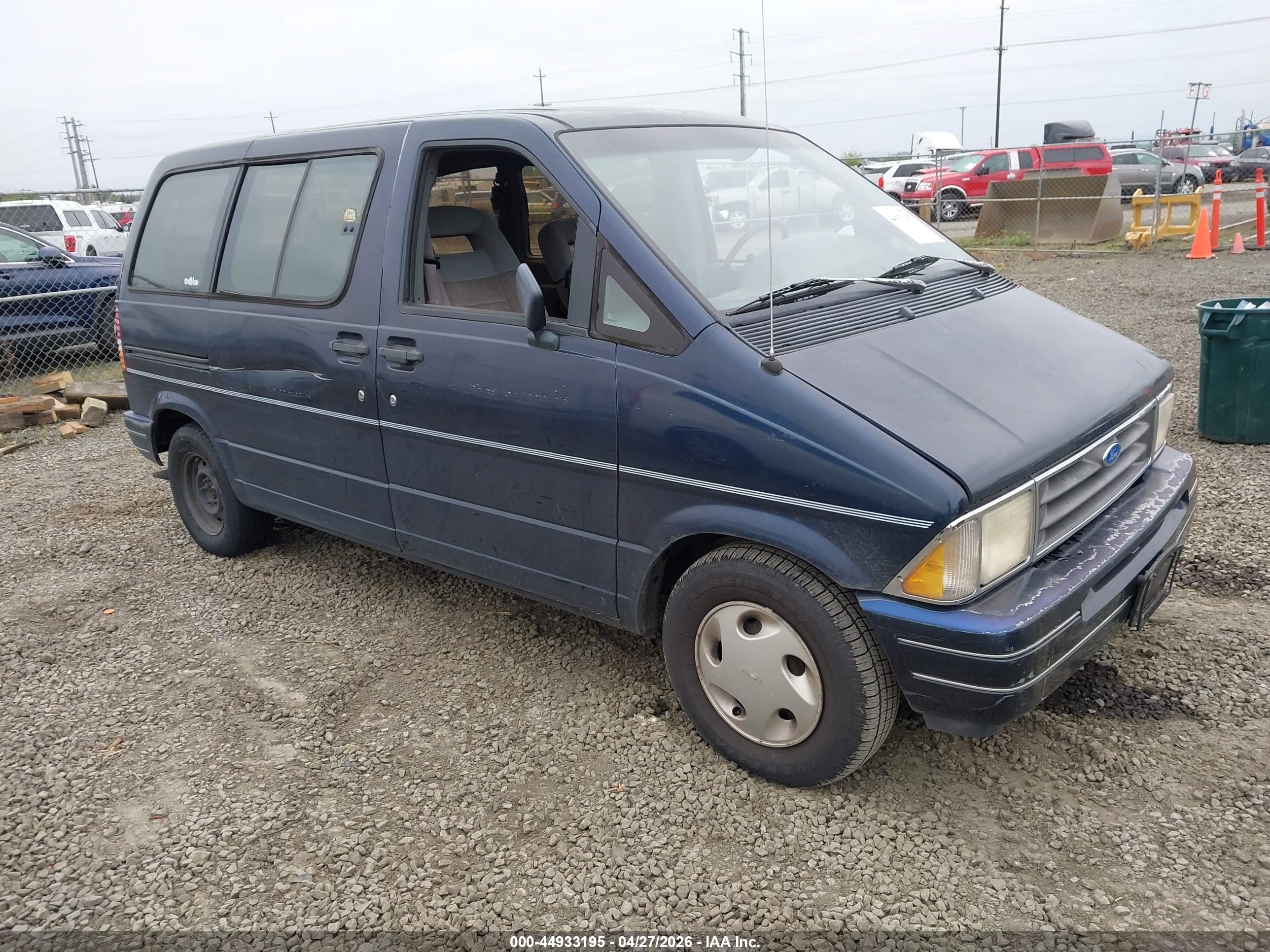 1993 Ford Aerostar, VIN 1FMCA11U0PZC84068 — Normal wear