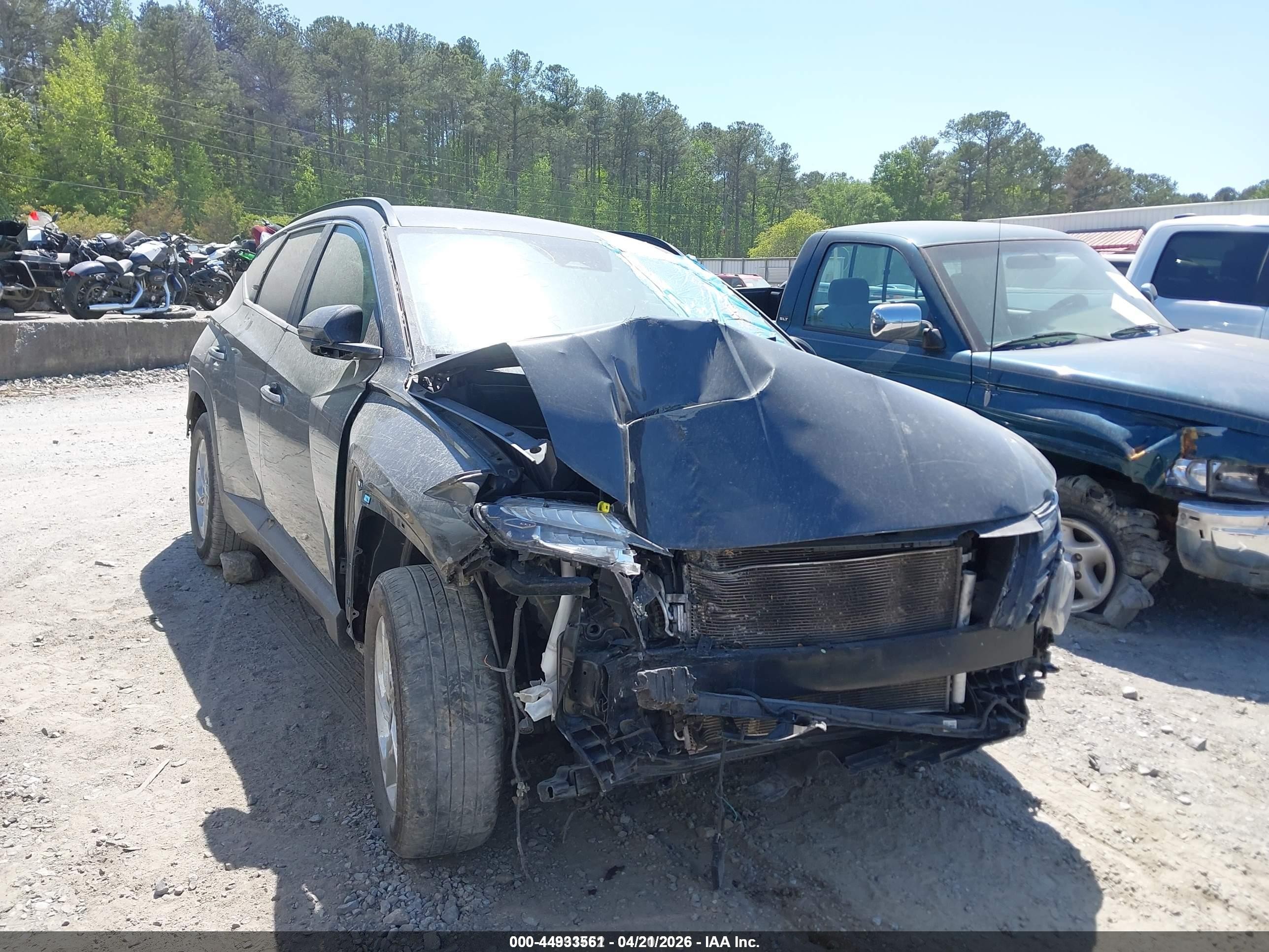 2022 Hyundai Tucson SEL, VIN 5NMJB3AE3NH104712 — Front end
