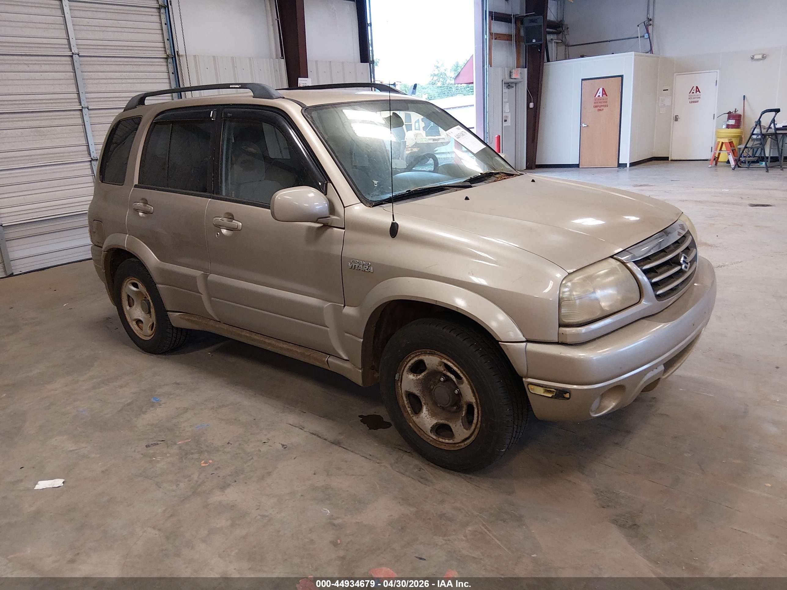 2004 Suzuki Grand Vitara LX, VIN JS3TE62V144100277 — Обычный износ