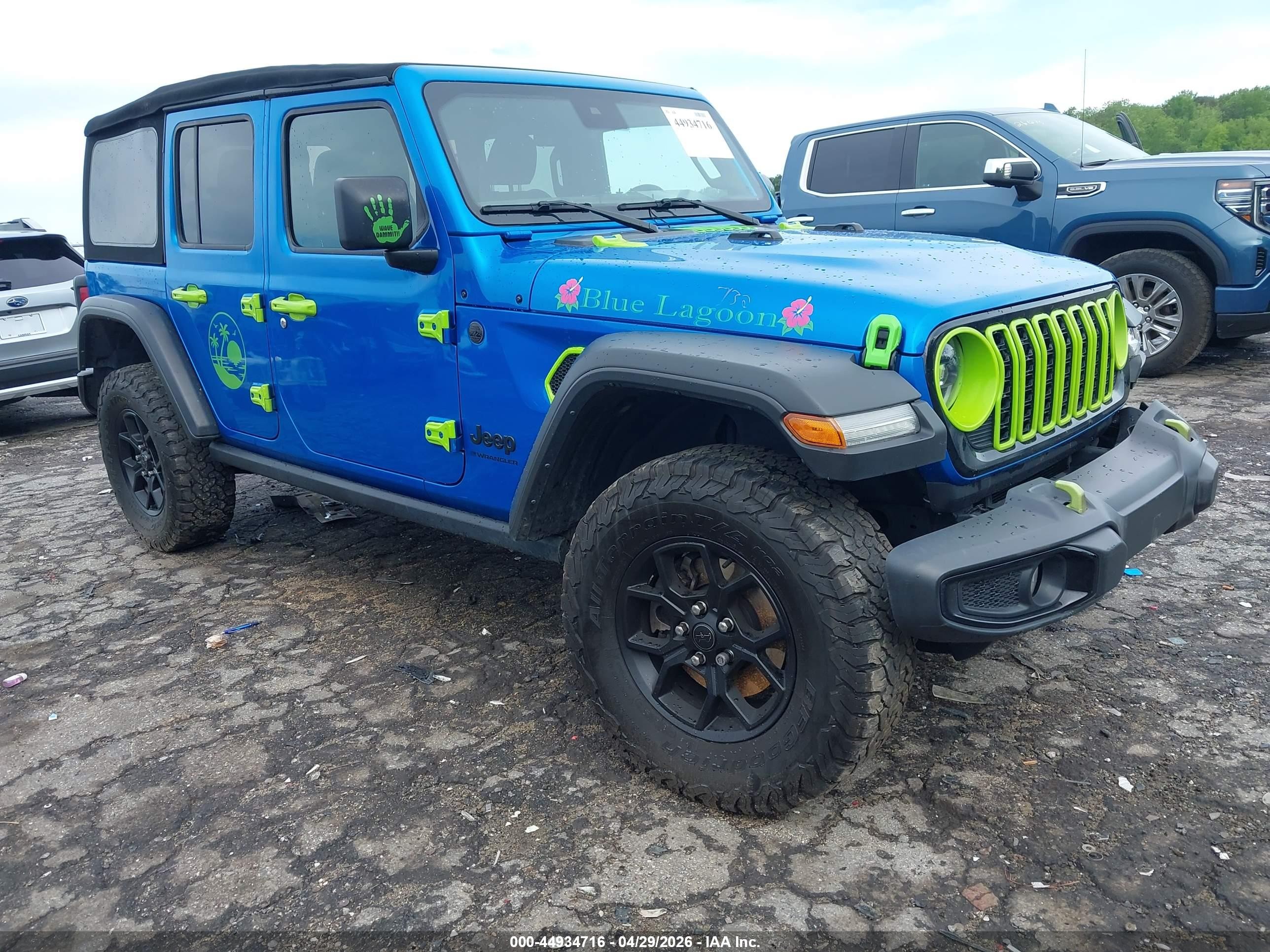 2024 Jeep Wrangler Sport S, VIN 1C4PJXDN5RW159164 — Front end