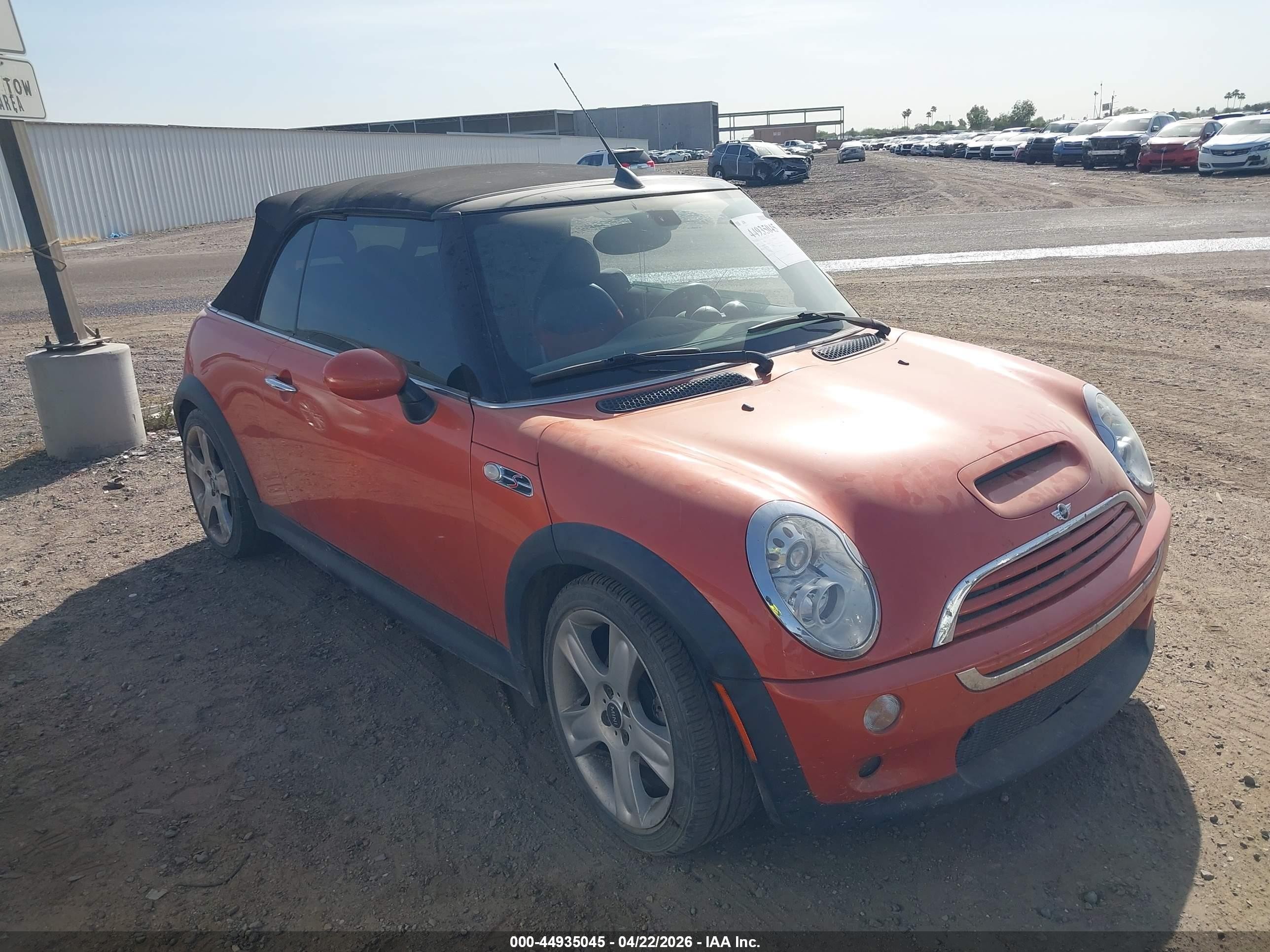 2005 MINI Convertible S, VIN WMWRH33465TF81042 — Обычный износ