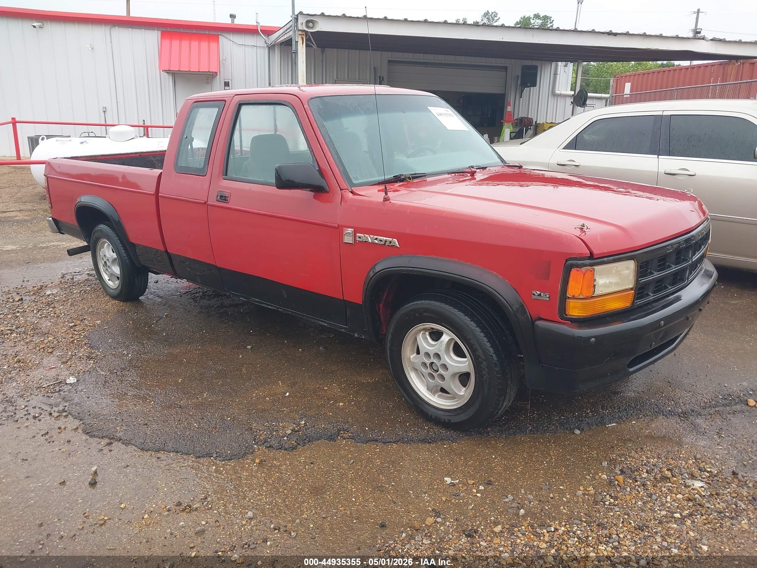 1994 Dodge Dakota, VIN 1B7GL23X1RW103481 — Зад