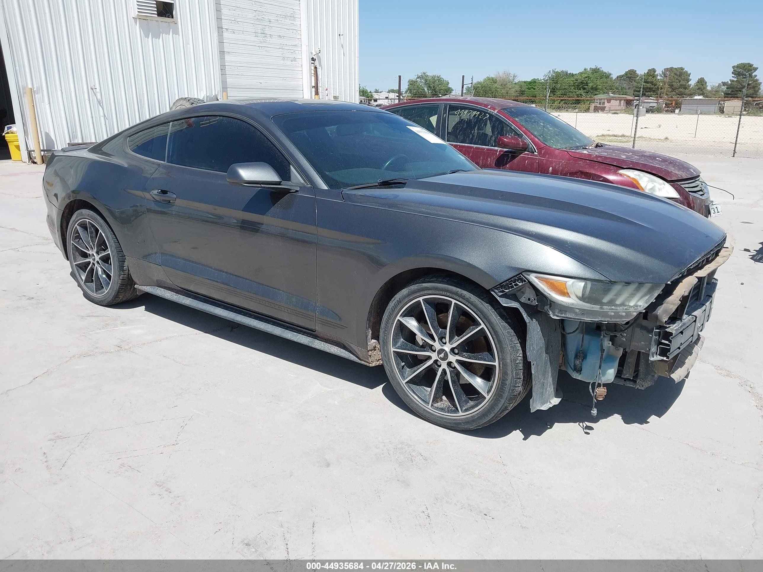 2015 Ford Mustang EcoBoost Premium, VIN 1FA6P8TH3F5311543 — Front end