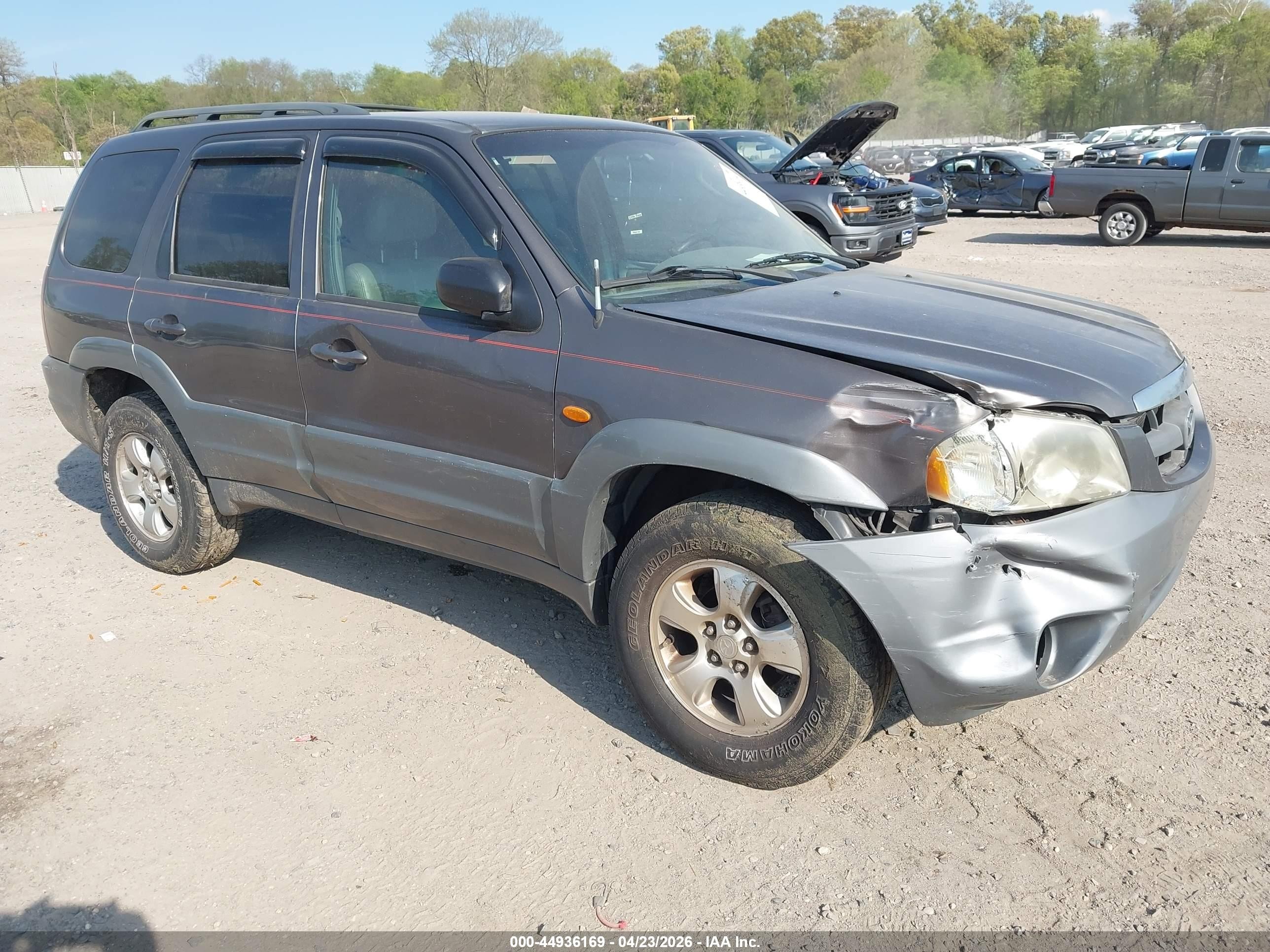 2002 Mazda Tribute LX, VIN 4F2YU08142KM17665 — По всему кузову
