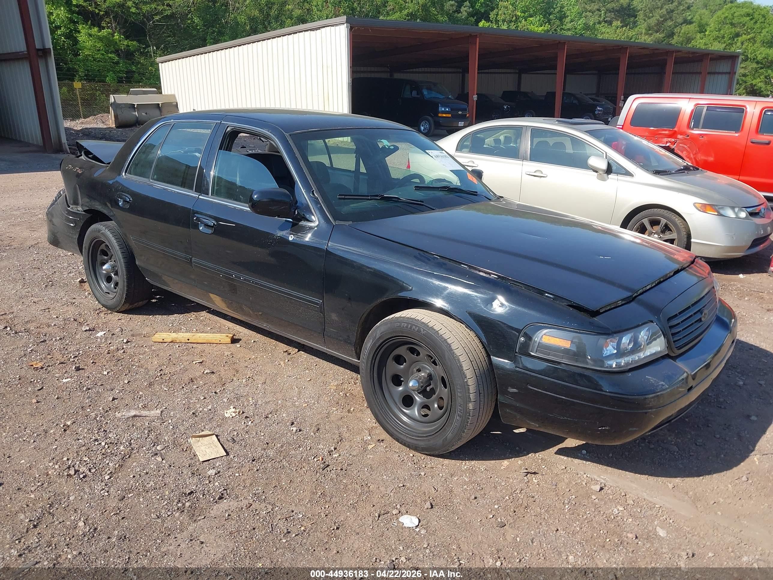 2009 Ford Police Interceptor, VIN 2FAHP71V59X105879 — Rear end