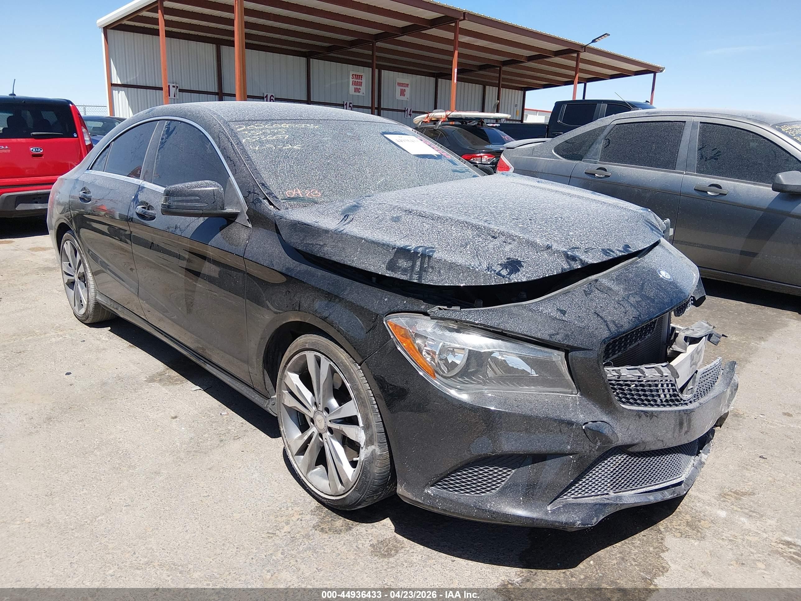2015 Mercedes-Benz CLA 250, VIN WDDSJ4EB3FN283602 — Front end