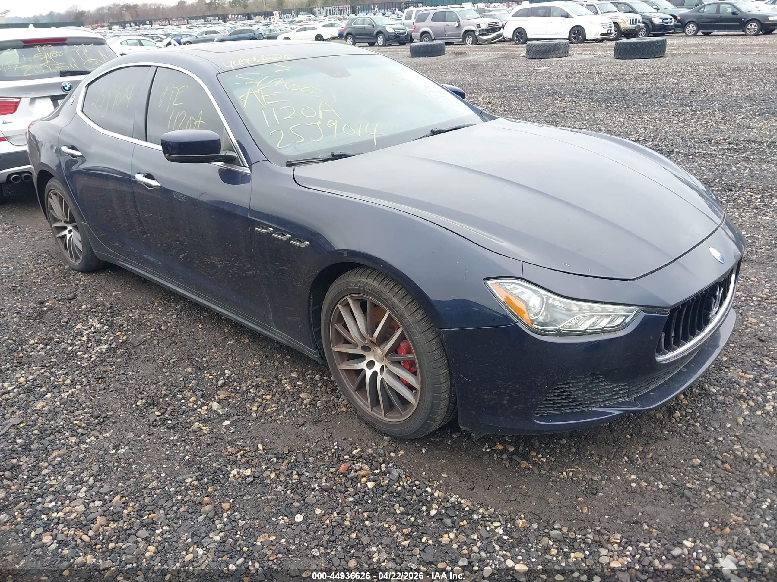 2016 Maserati Ghibli S Q4, VIN ZAM57RTA8G1182024 — По всему кузову