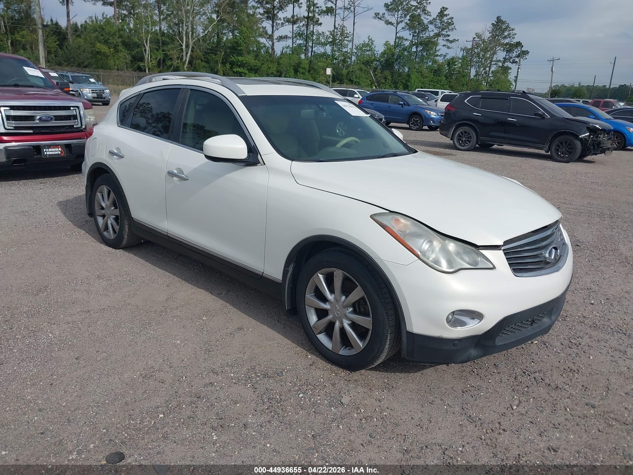 2013 Infiniti EX Journey, VIN JN1BJ0HP0DM430278 — Front end