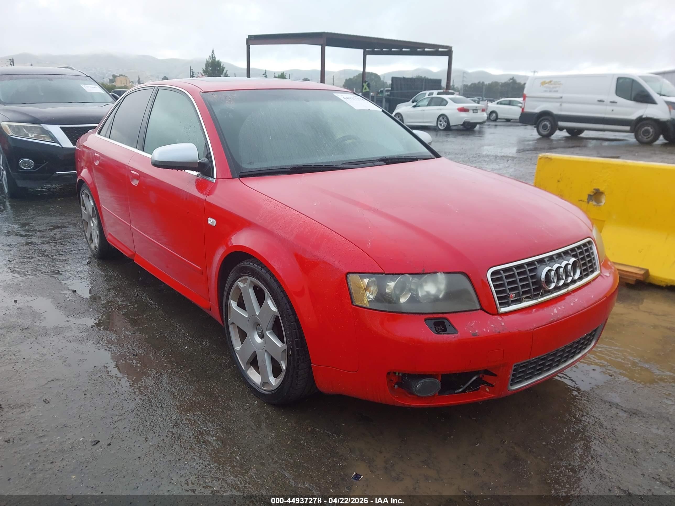 2004 Audi S4, VIN WAUPL68E94A277252 — Обычный износ