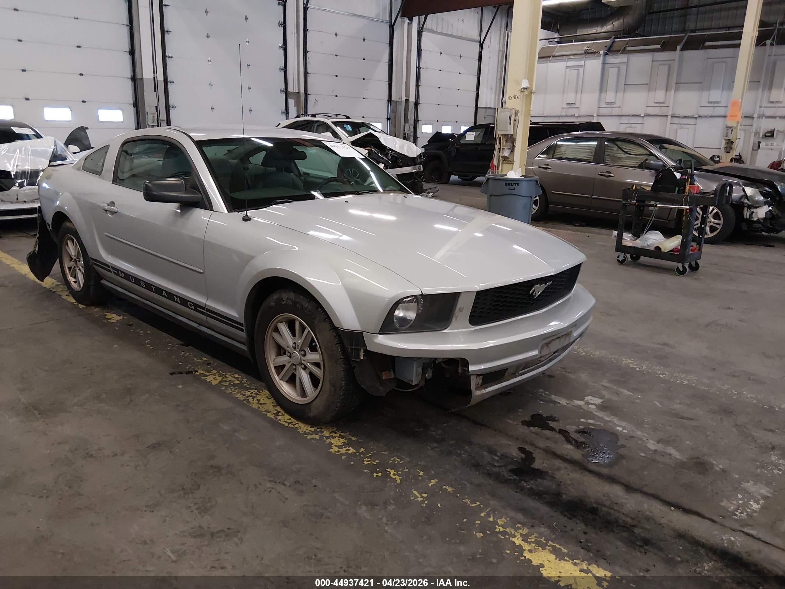 2007 Ford Mustang Deluxe, VIN 1ZVFT80N175322040 — Зад