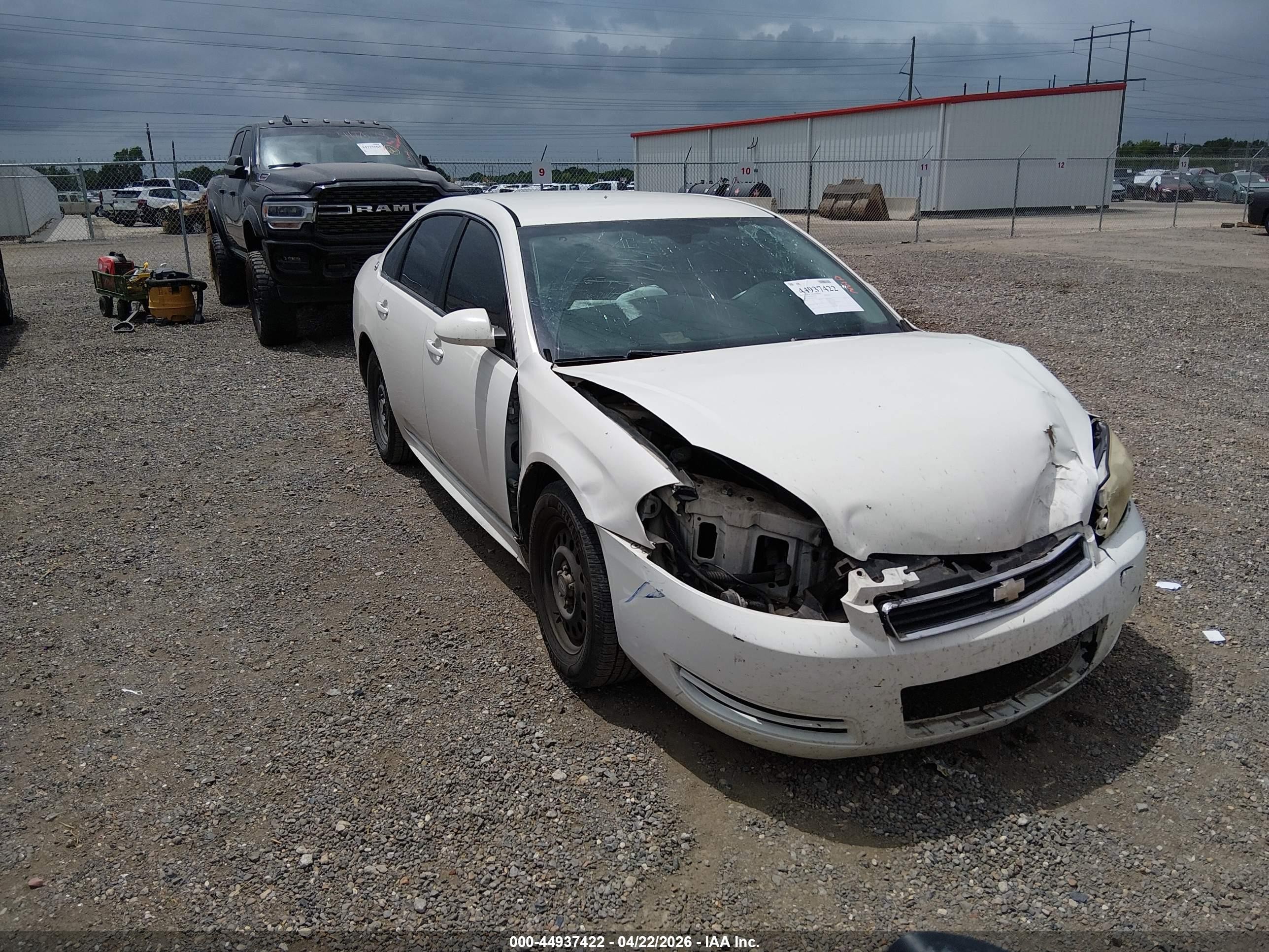 2009 Chevrolet Impala Police Police, VIN 2G1WS57M991265715 — Front end
