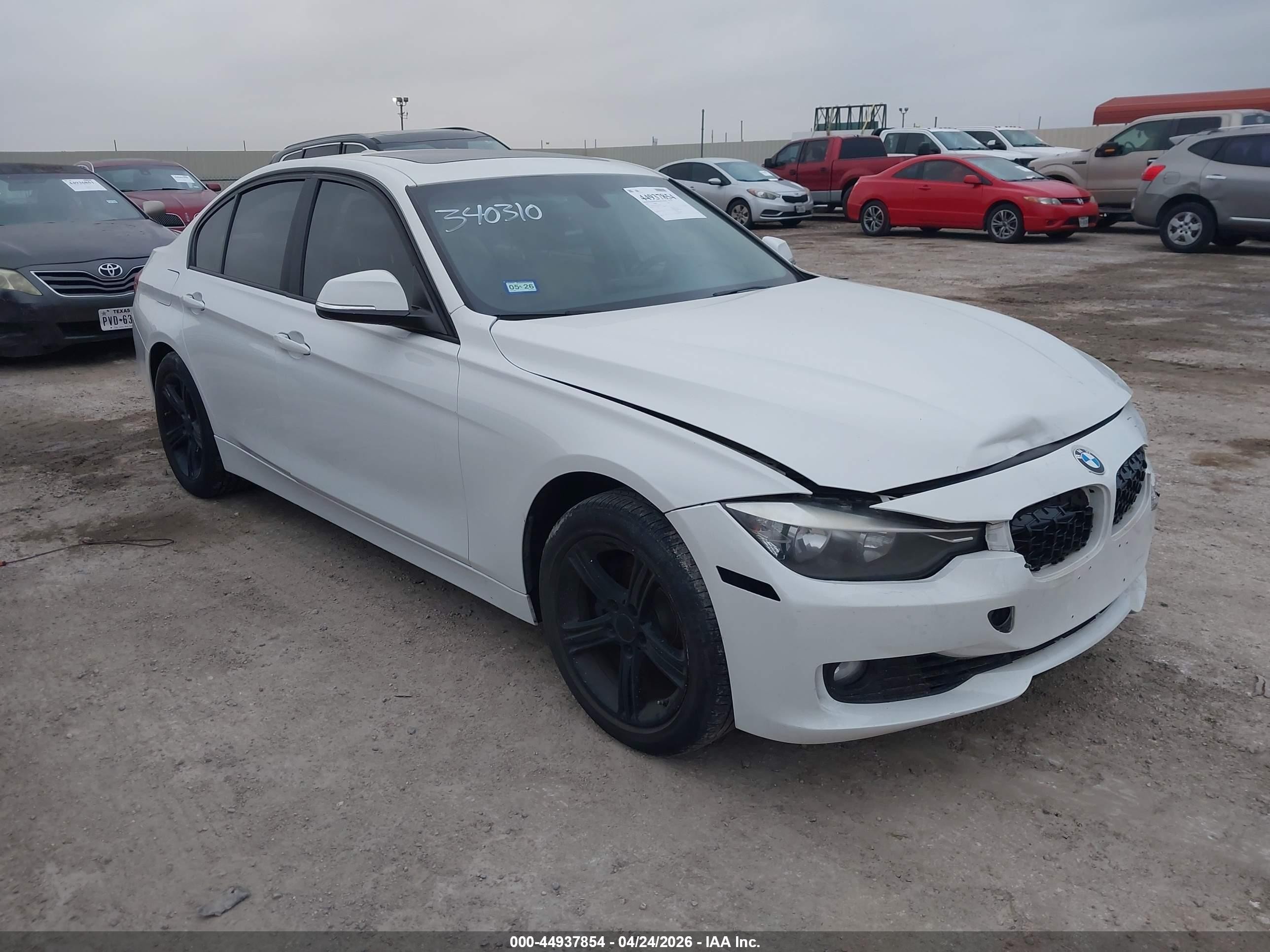 2012 BMW 3 Series 328i, VIN WBA3A5C57CF340310 — Repossession