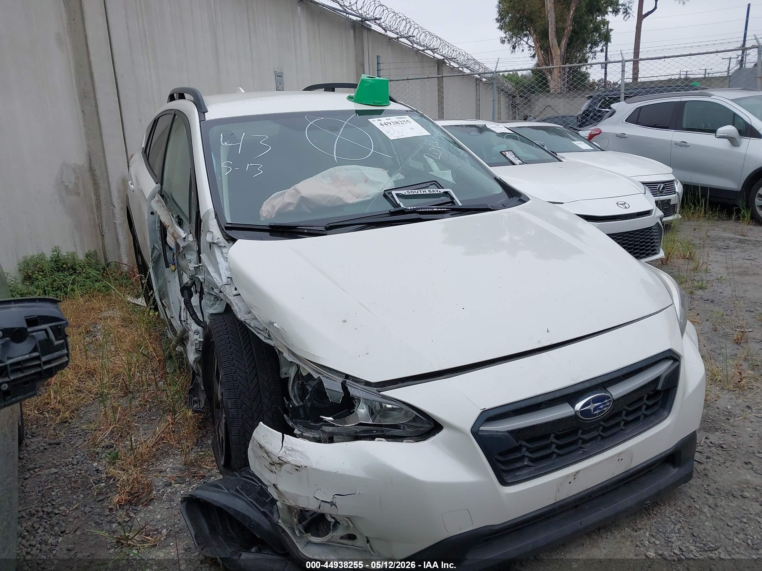 2019 Subaru Crosstrek Premium, VIN JF2GTACC6K8393641 — Rollover
