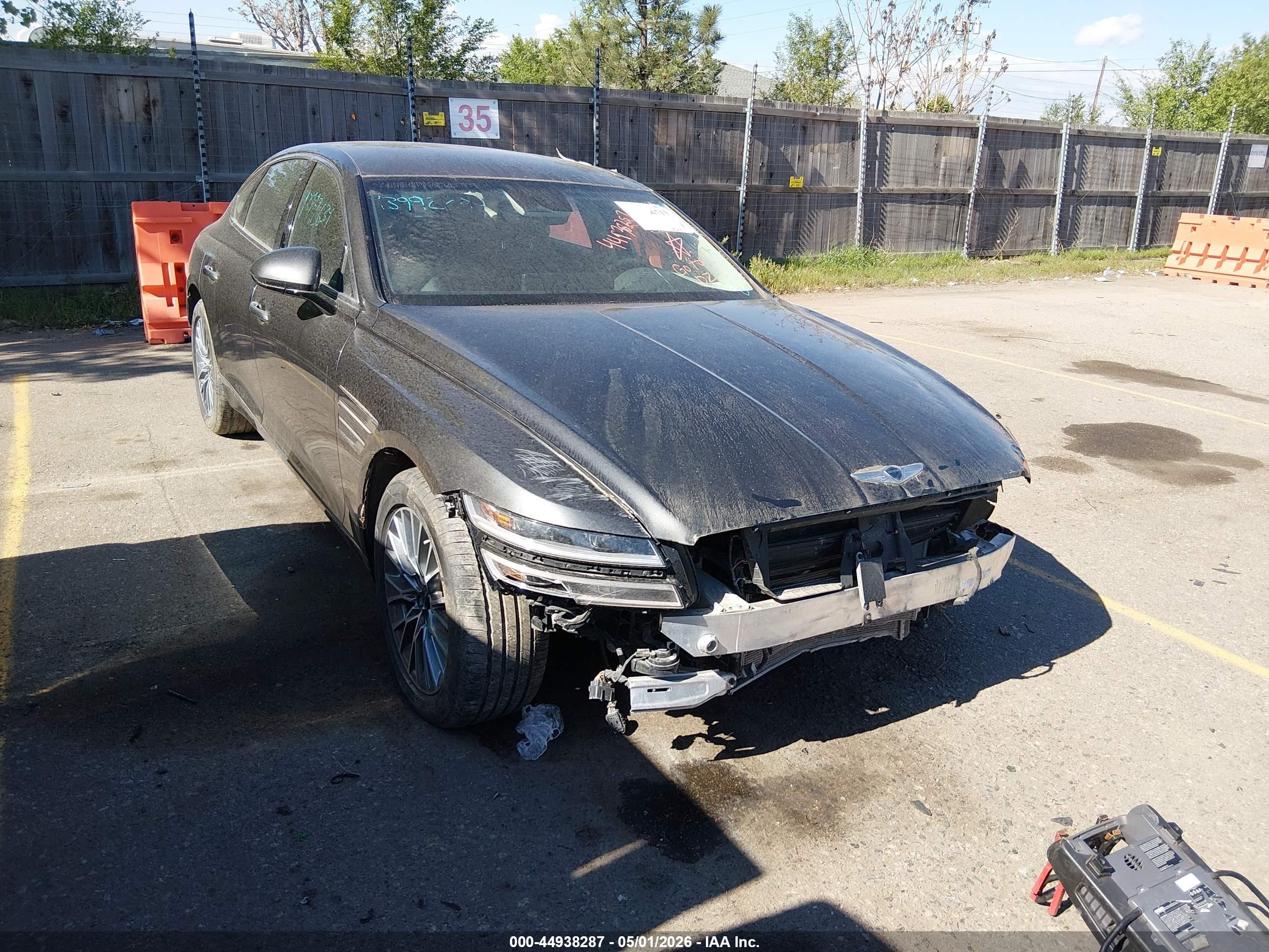 2024 Genesis G80 2.5T, VIN KMTGB4SCXRU241868 — Front end