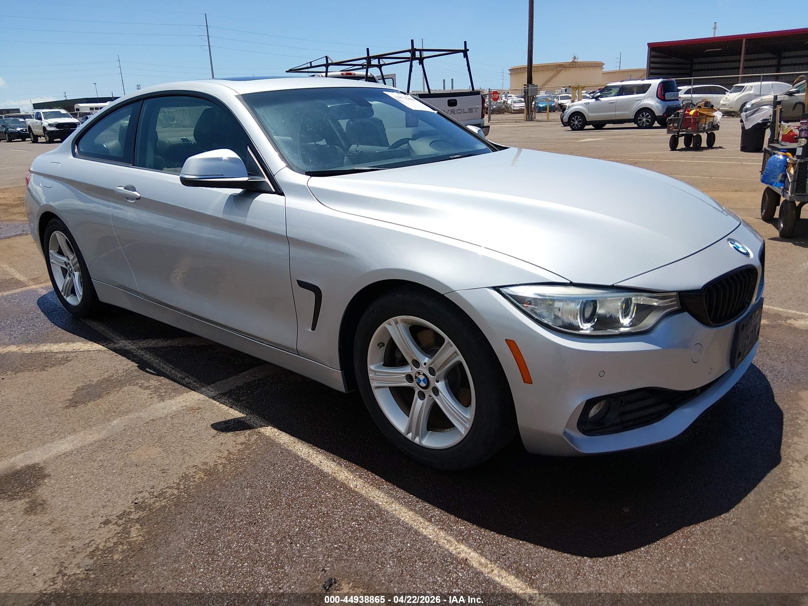 2015 BMW 4 Series 428i, VIN WBA3N3C50FK234687 — Water / flood