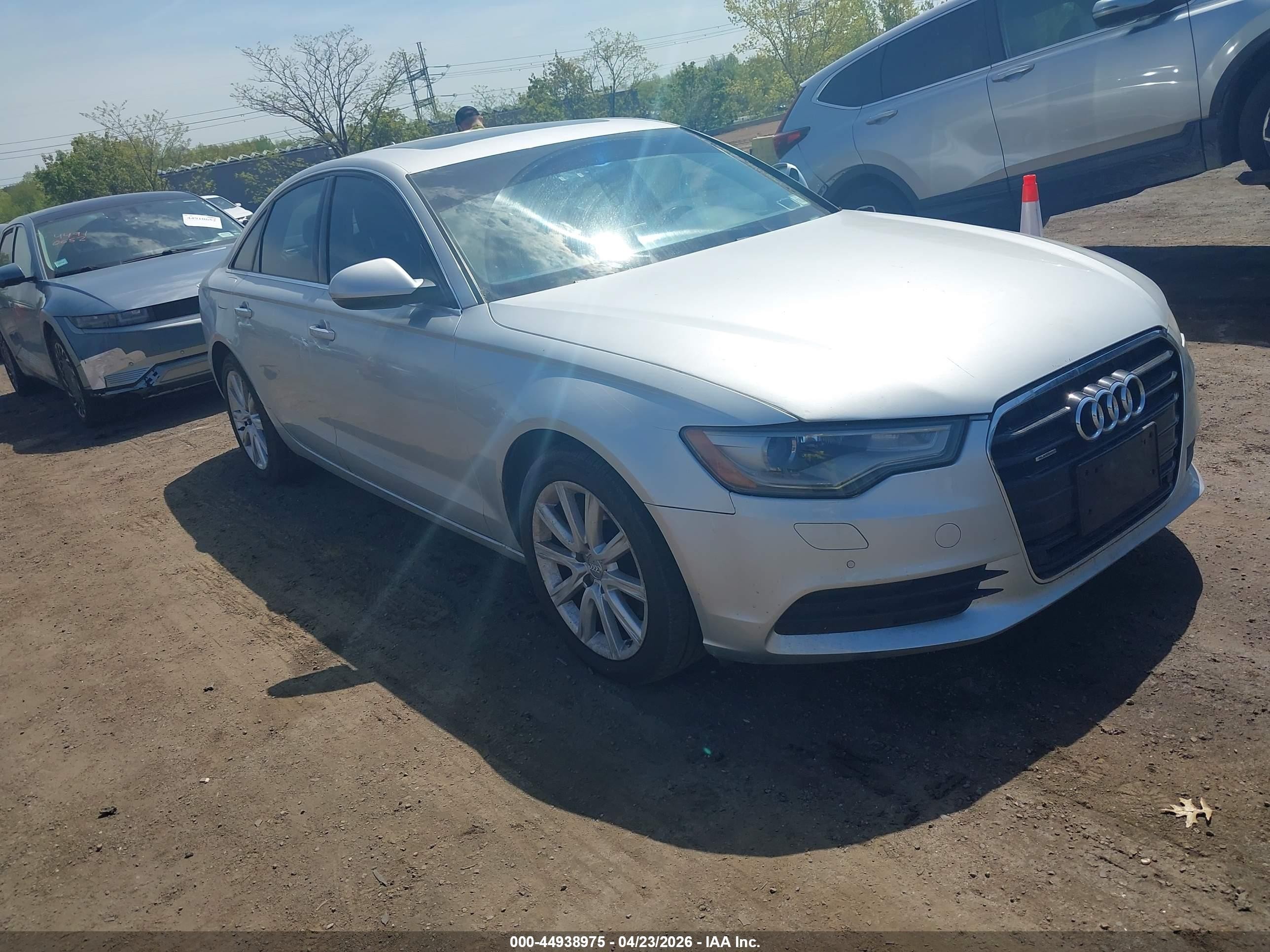 2014 Audi A6 Premium Plus, VIN WAUFMAFC0EN012047 — Vandalism