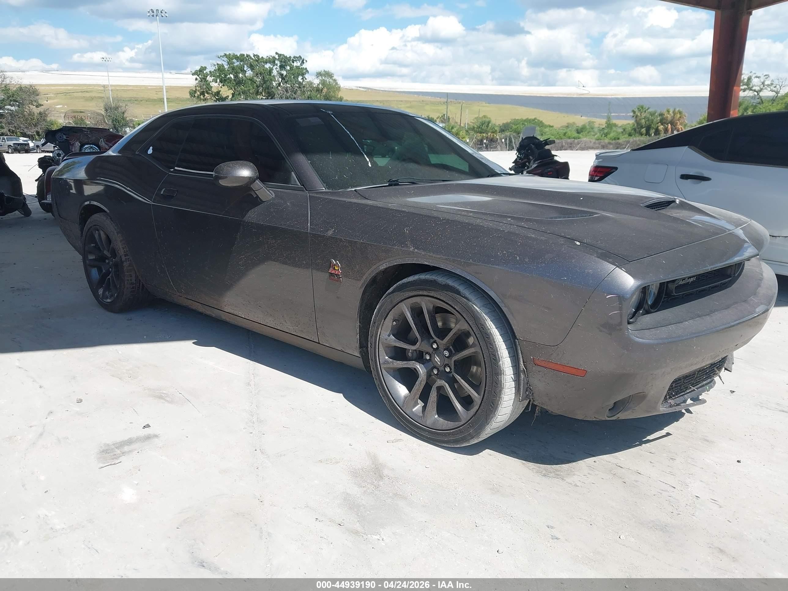 2021 Dodge Challenger R/T Scat Pack Widebody, VIN 2C3CDZFJ9MH597001 — Water / flood