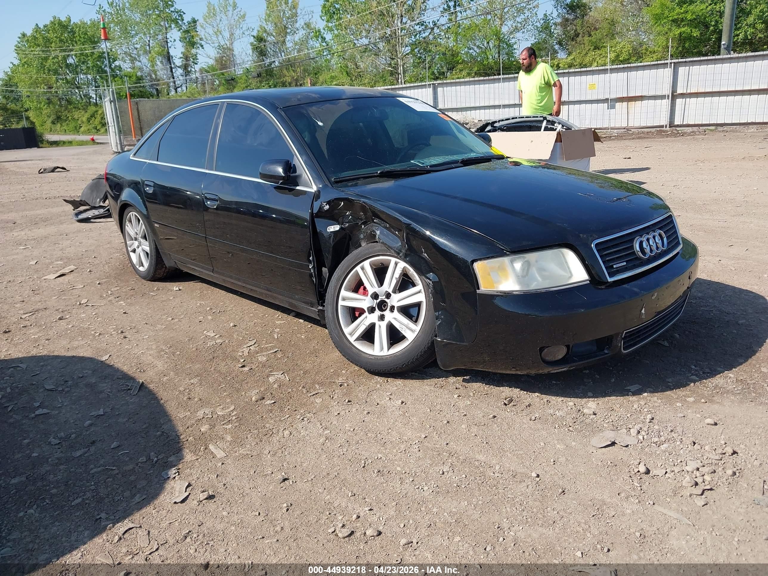 2004 Audi A6 2.7T S-Line, VIN WAUCD64B94N097060 — Side