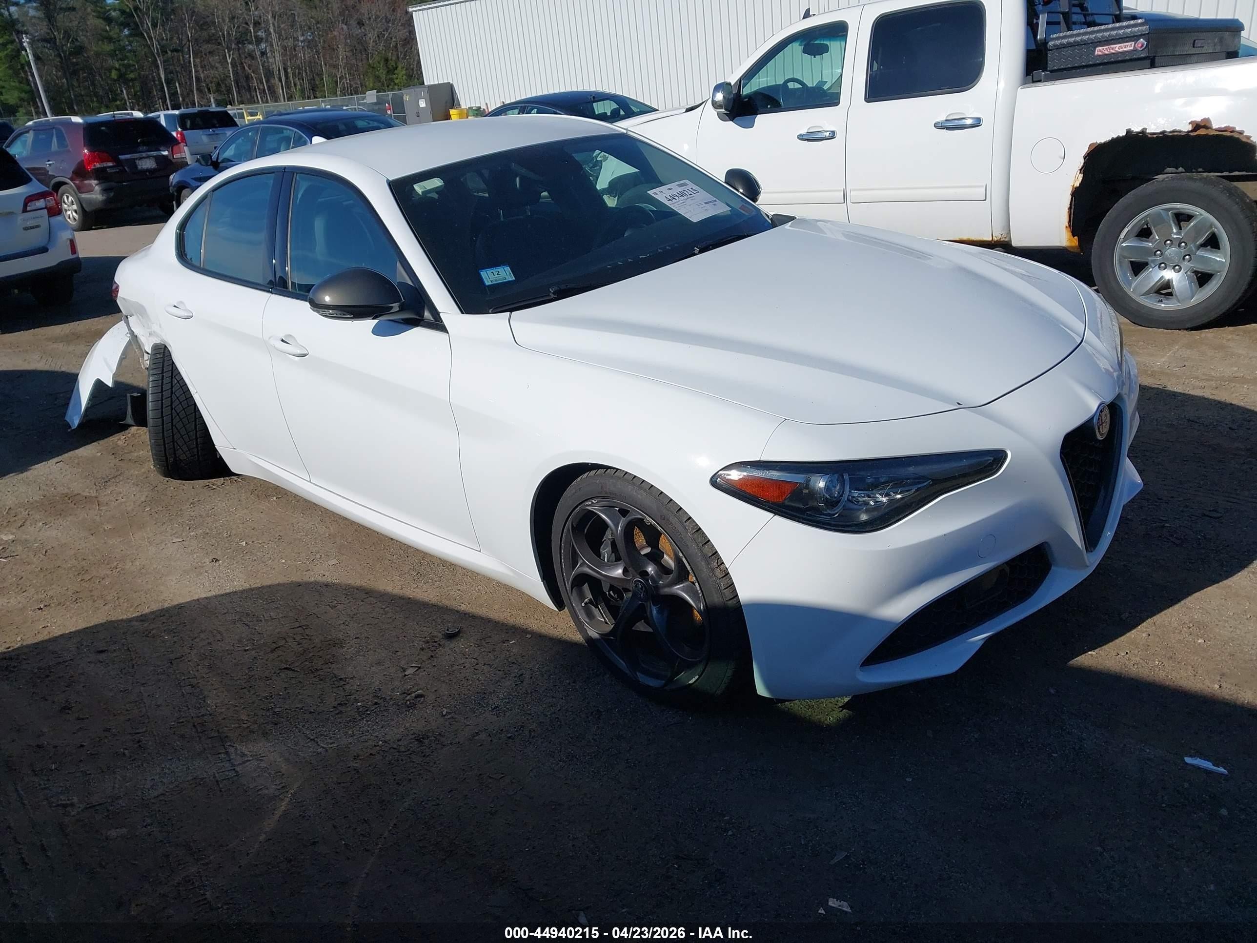 2019 Alfa Romeo Giulia, VIN ZARFANAN7K7604837 — Undercarriage