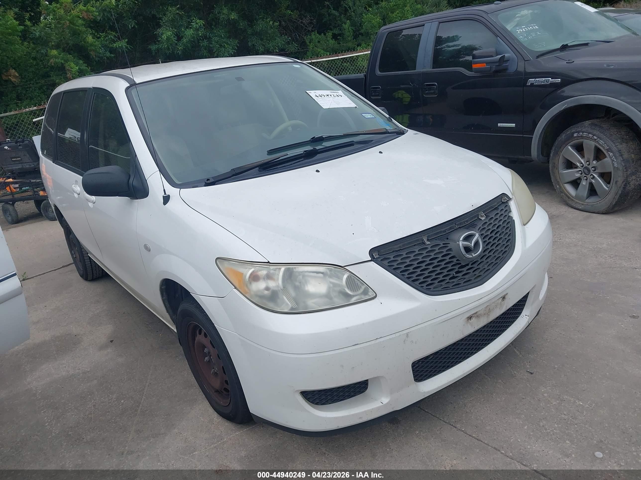 2006 Mazda MPV LX-SV, VIN JM3LW28A660562554 — Обычный износ
