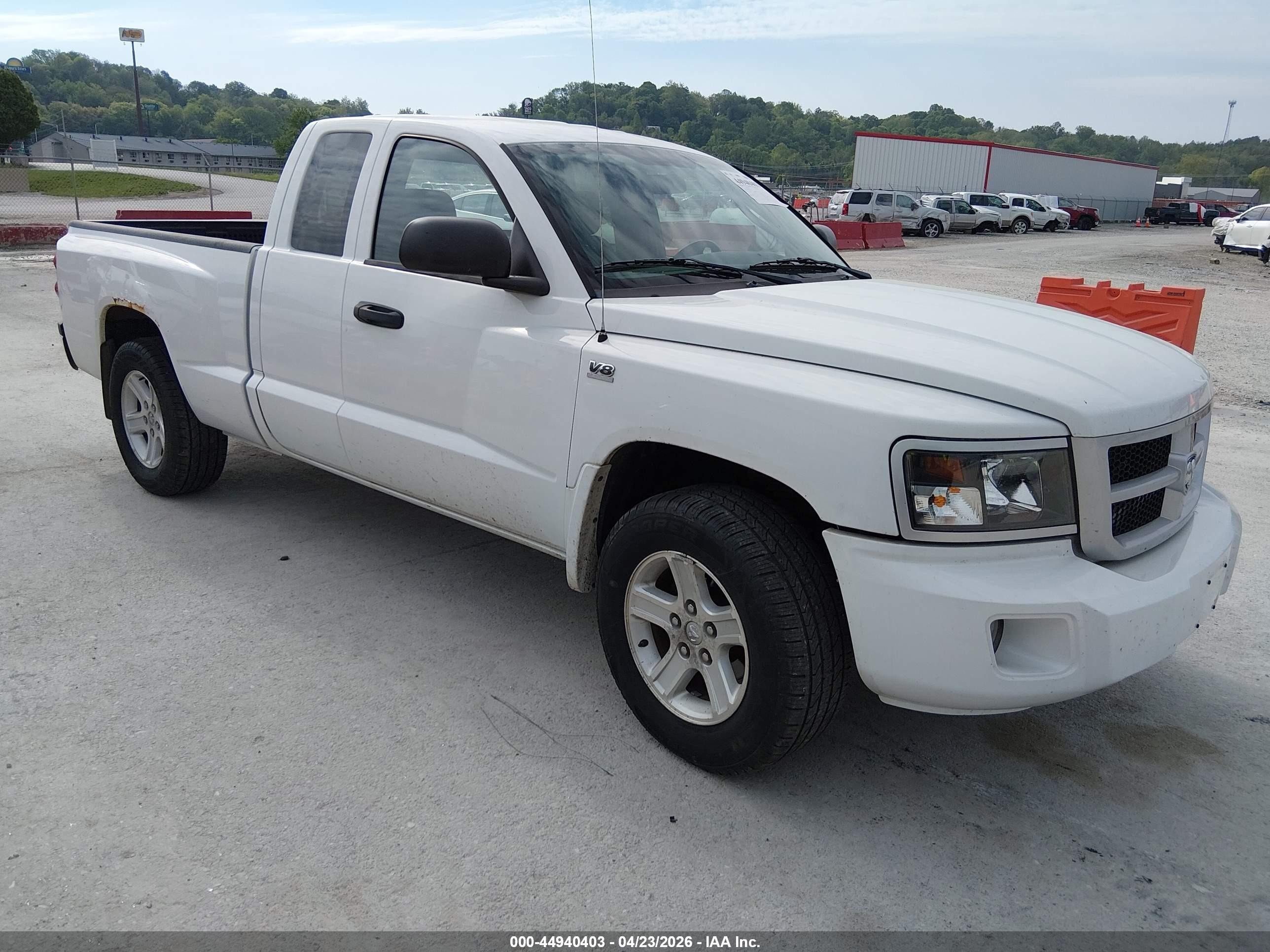 2010 Ram Dakota Big Horn, VIN 1D7RE3BP8AS229834 — Rear end
