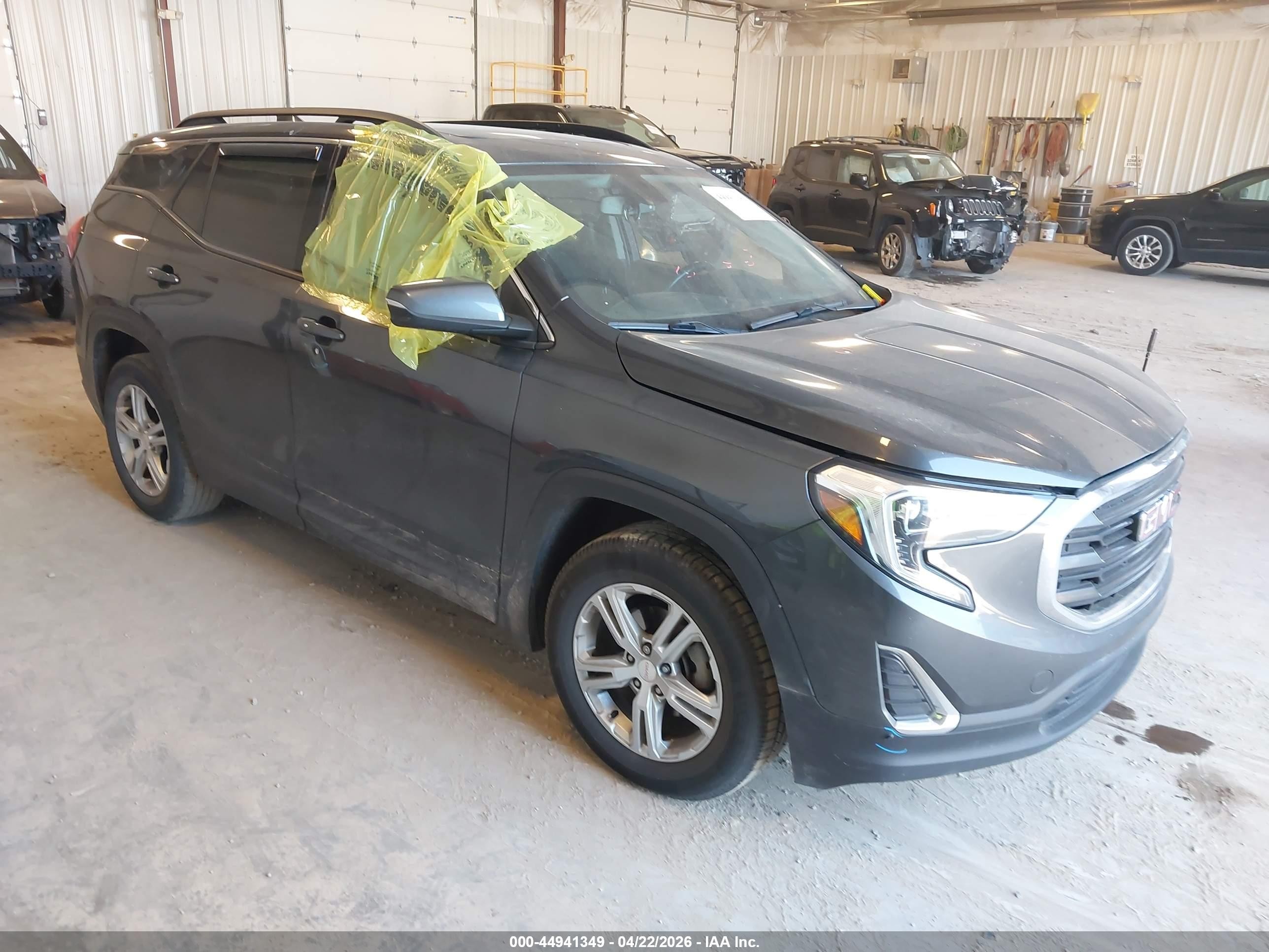 2019 GMC Terrain SLE, VIN 3GKALMEV5KL209090 — Vandalism