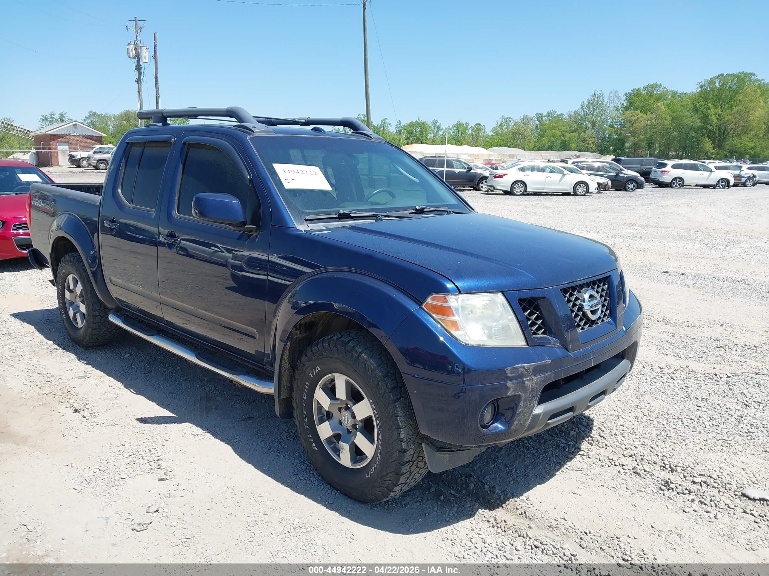 2011 Nissan Frontier Pro-4X, VIN 1N6AD0EV0BC424659 — Rear end